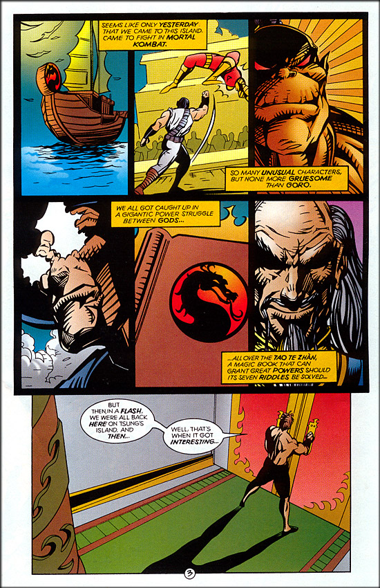 Read online Mortal Kombat: Tournament Edition comic -  Issue # Full - 4
