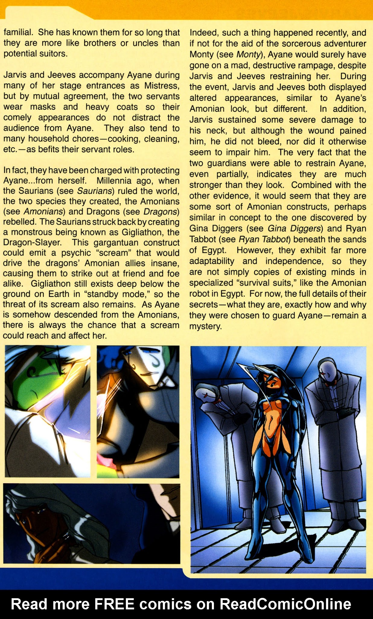 Read online Gold Digger Sourcebook: The Official Handbook of the GD Universe comic -  Issue #7 - 8