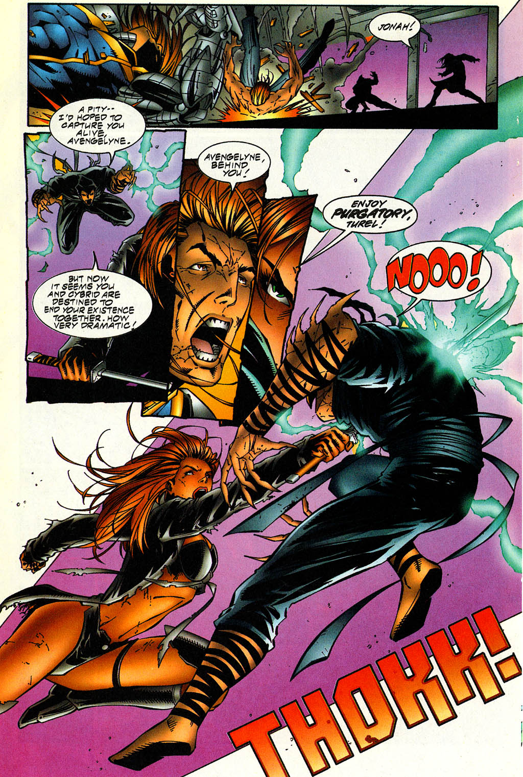 Read online Avengelyne (1996) comic -  Issue #5 - 21