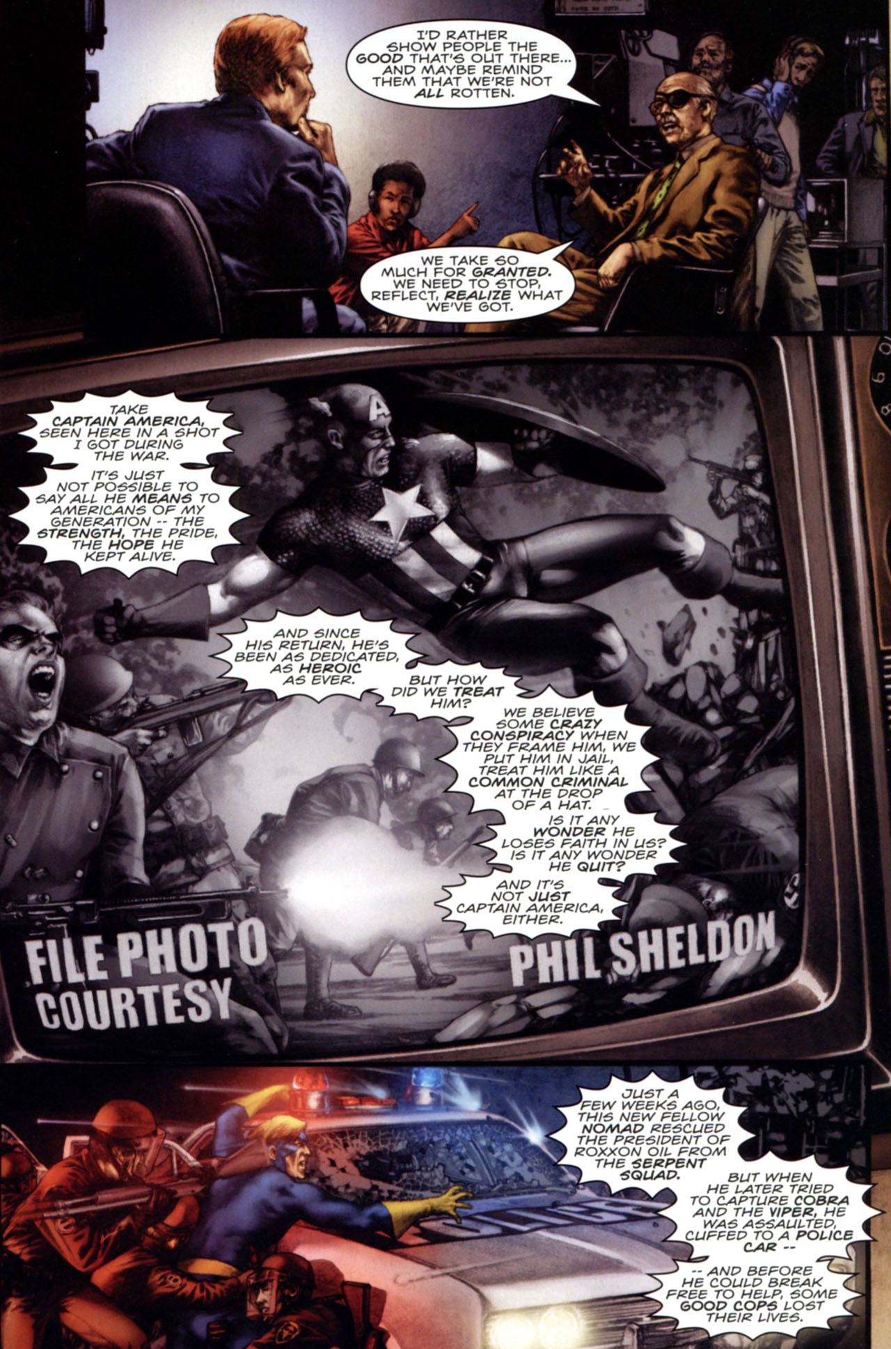 Read online Marvels: Eye Of The Camera comic -  Issue #3 - 4