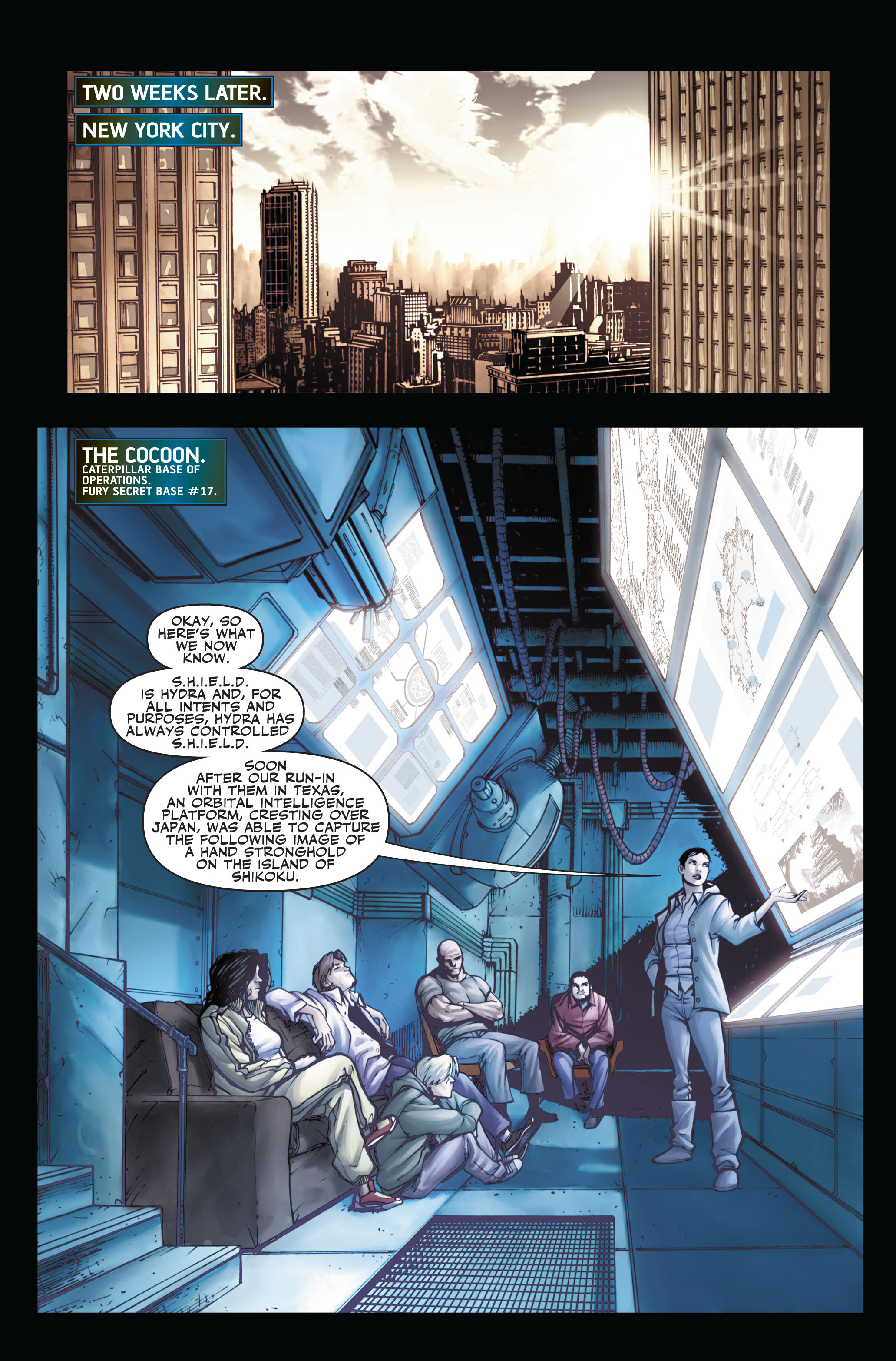 Read online Secret Warriors comic -  Issue #3 - 4