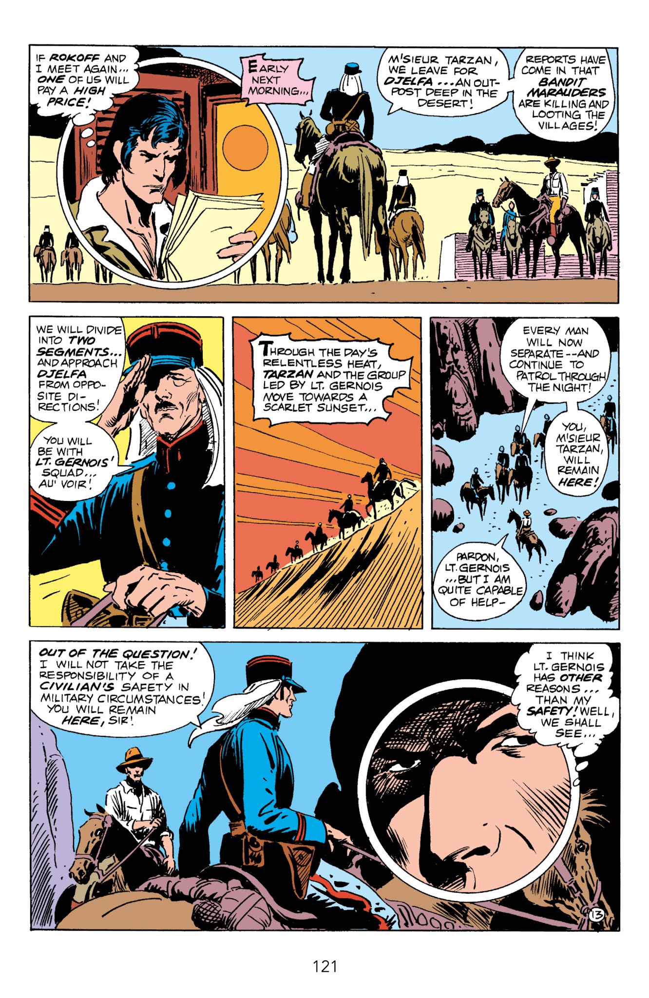 Read online Edgar Rice Burroughs' Tarzan The Joe Kubert Years comic -  Issue # TPB 2 (Part 2) - 17