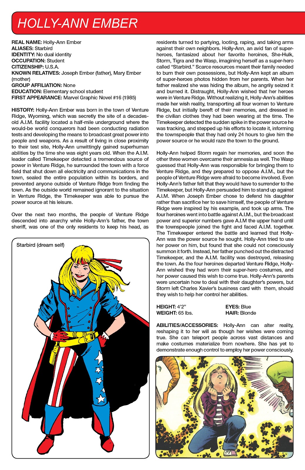 Marvel Legacy:  The 1980's Handbook issue Full - Page 20