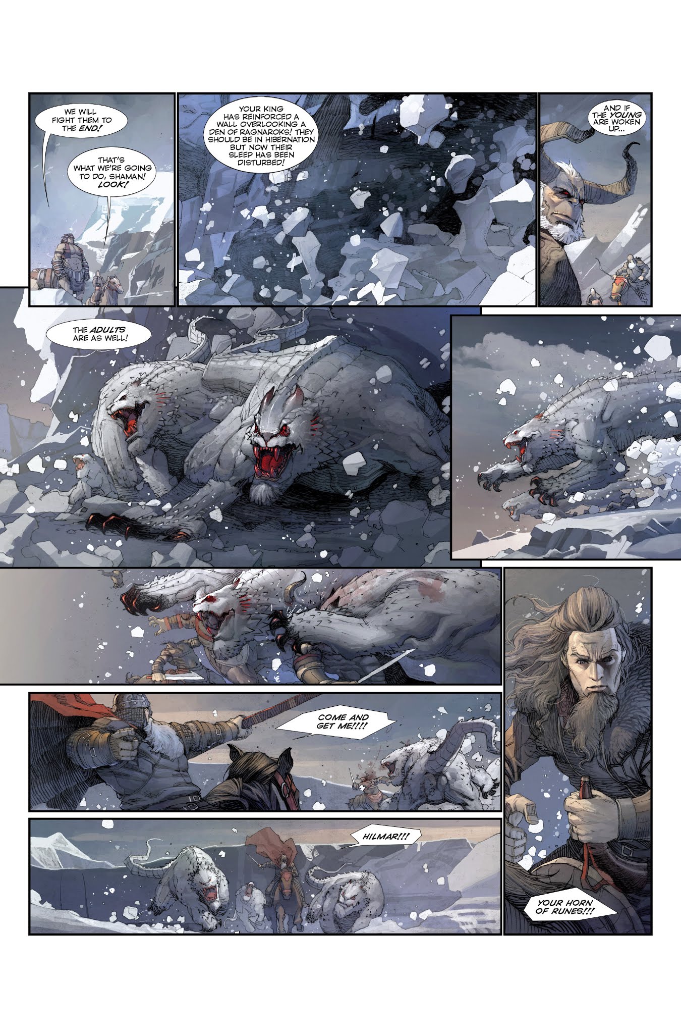 Read online Konungar: War of Crowns comic -  Issue #2 - 11