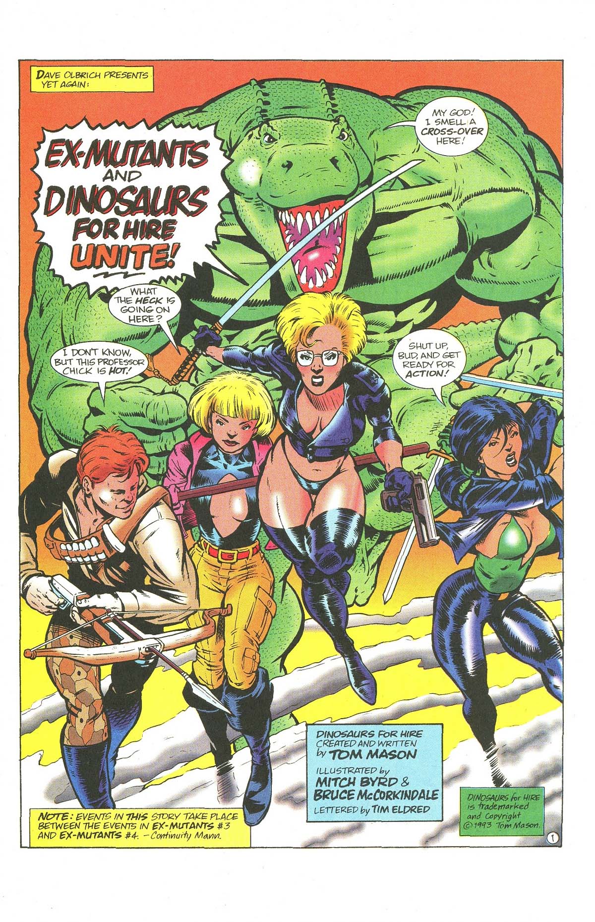 Read online Dinosaurs For Hire comic -  Issue #3 - 3