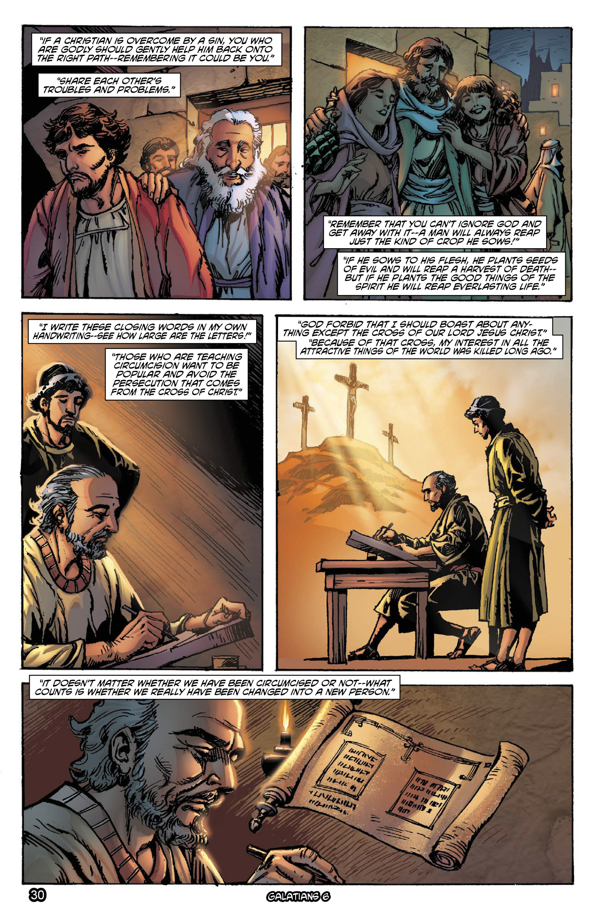 Read online The Kingstone Bible comic -  Issue #11 - 34