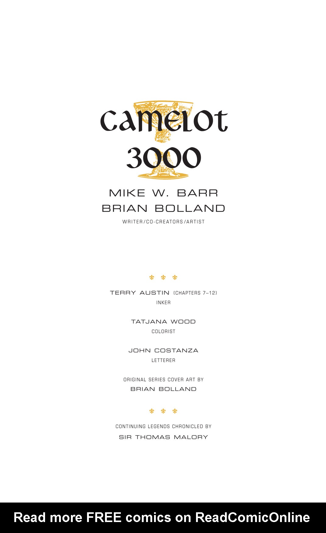Read online Camelot 3000 comic -  Issue #9 - 2