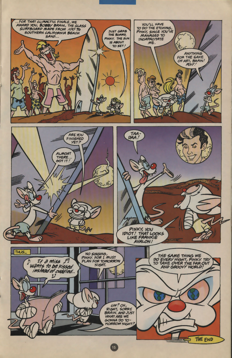 Read online Pinky and The Brain comic -  Issue #12 - 13