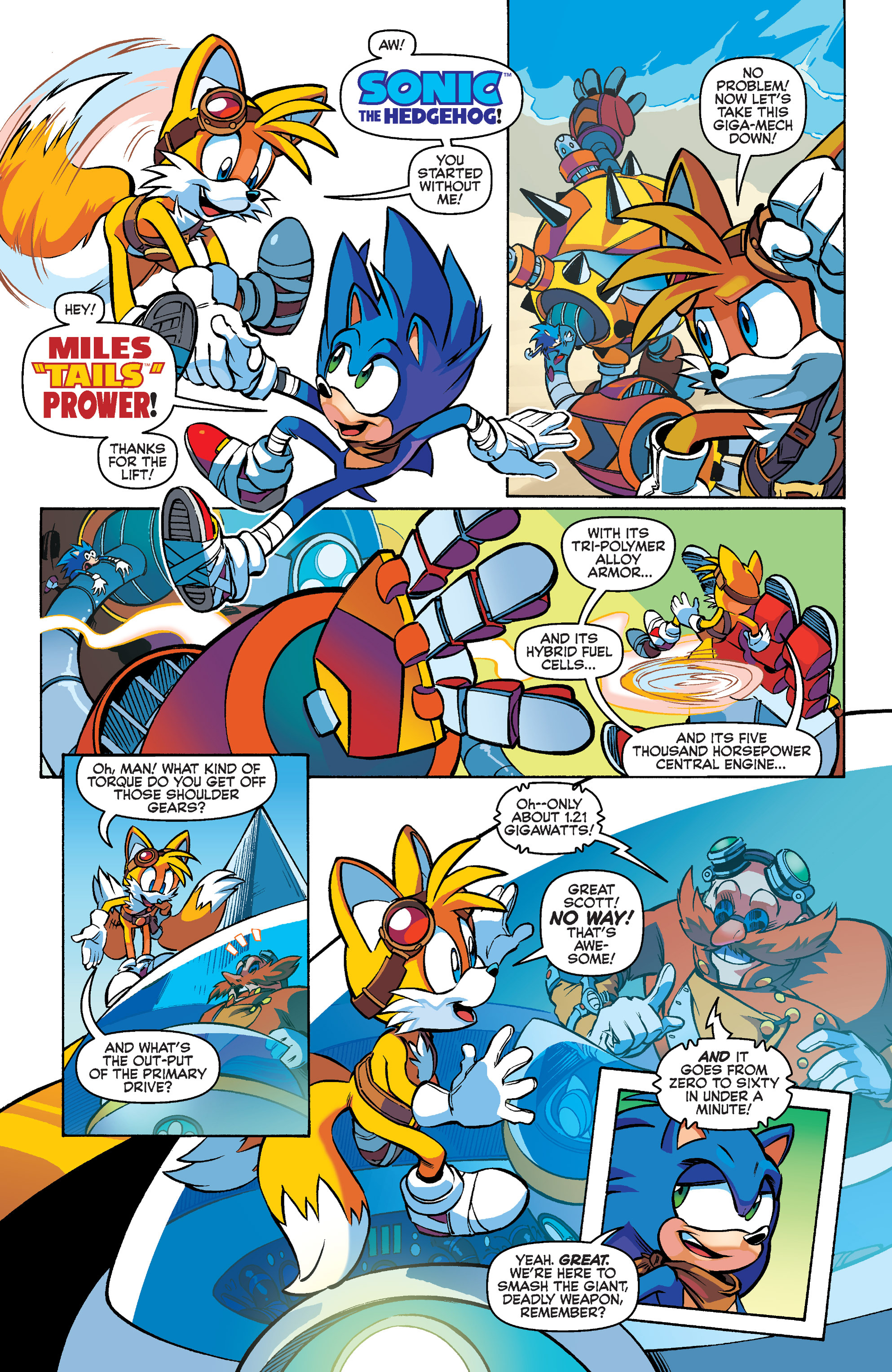 Read online Sonic Boom comic -  Issue #1 - 5