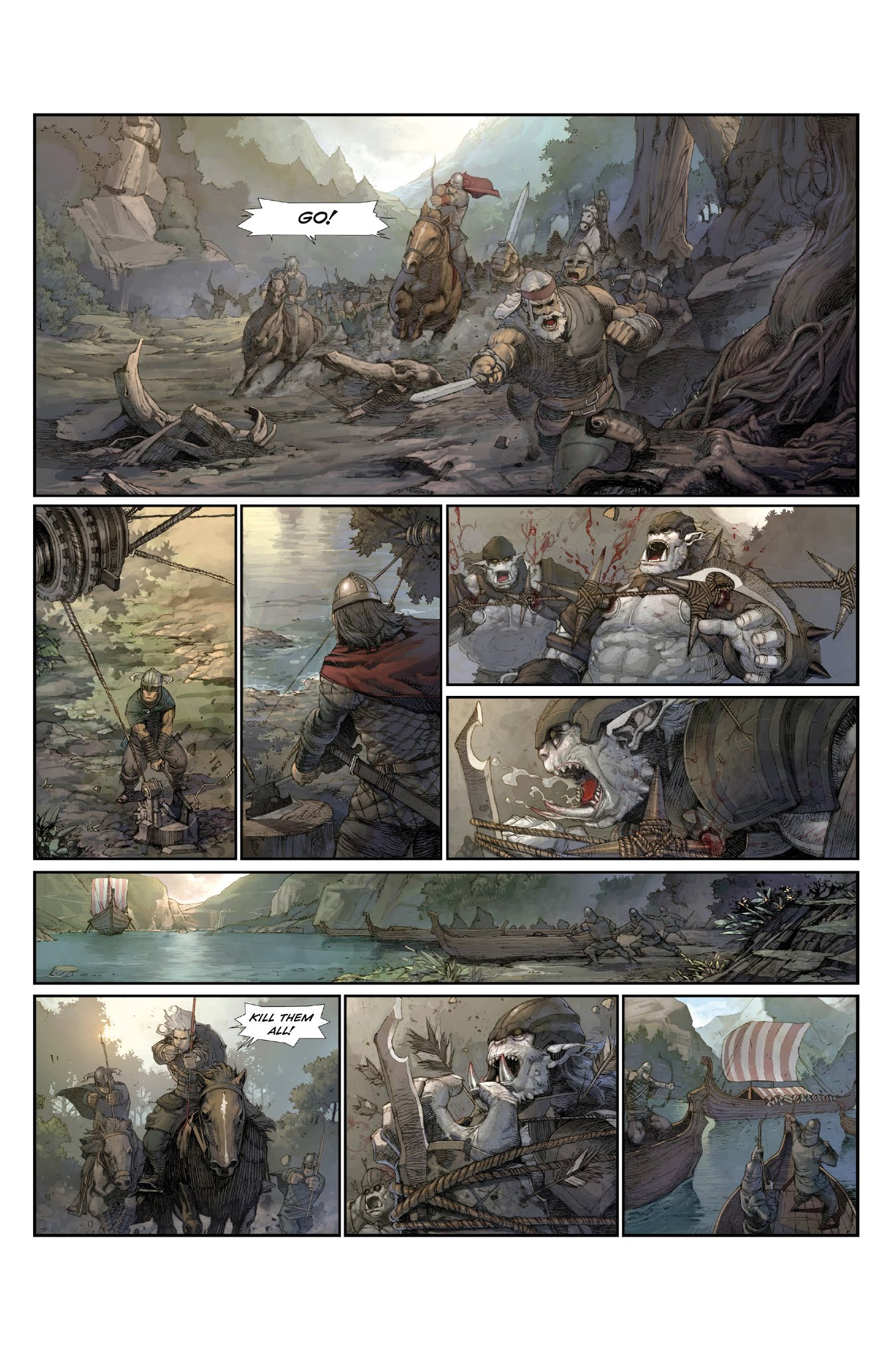 Read online Konungar: War of Crowns comic -  Issue #1 - 9