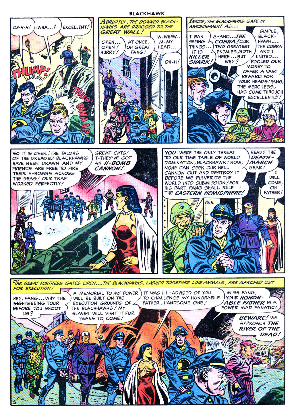 Read online Blackhawk (1957) comic -  Issue #80 - 7