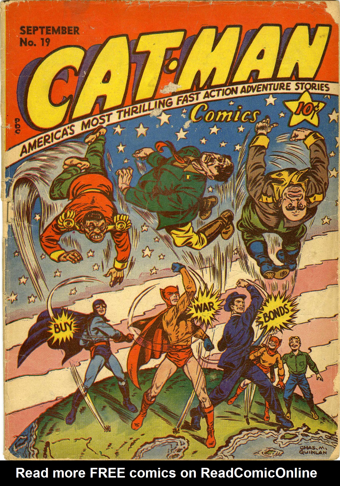 Read online Cat-Man Comics comic -  Issue #19 - 1