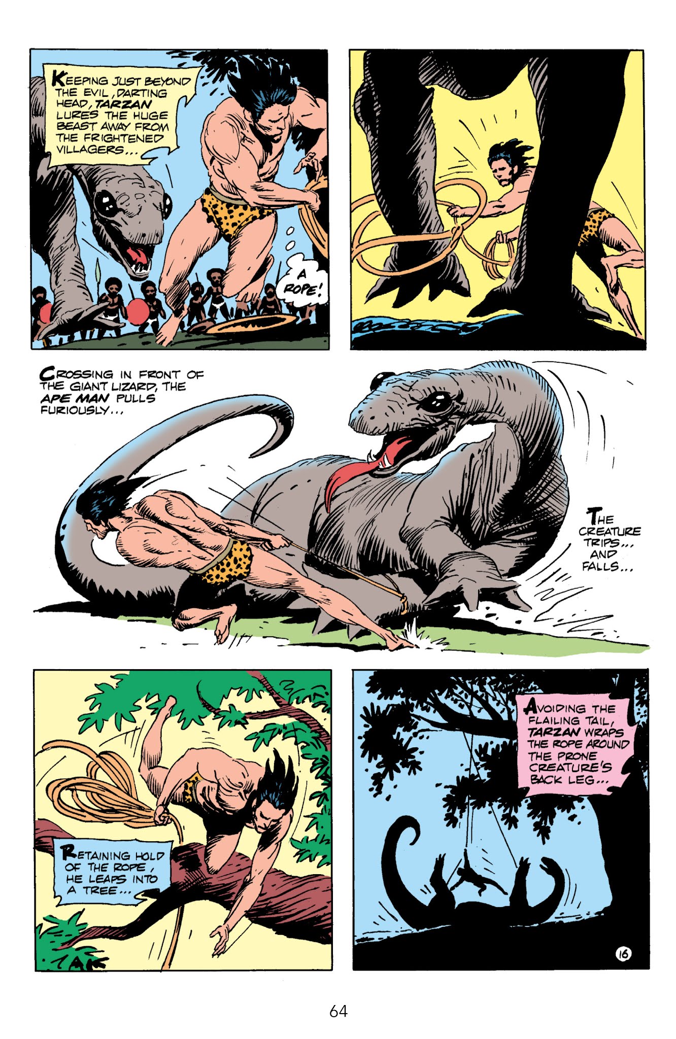 Read online Edgar Rice Burroughs' Tarzan The Joe Kubert Years comic -  Issue # TPB 3 (Part 1) - 65