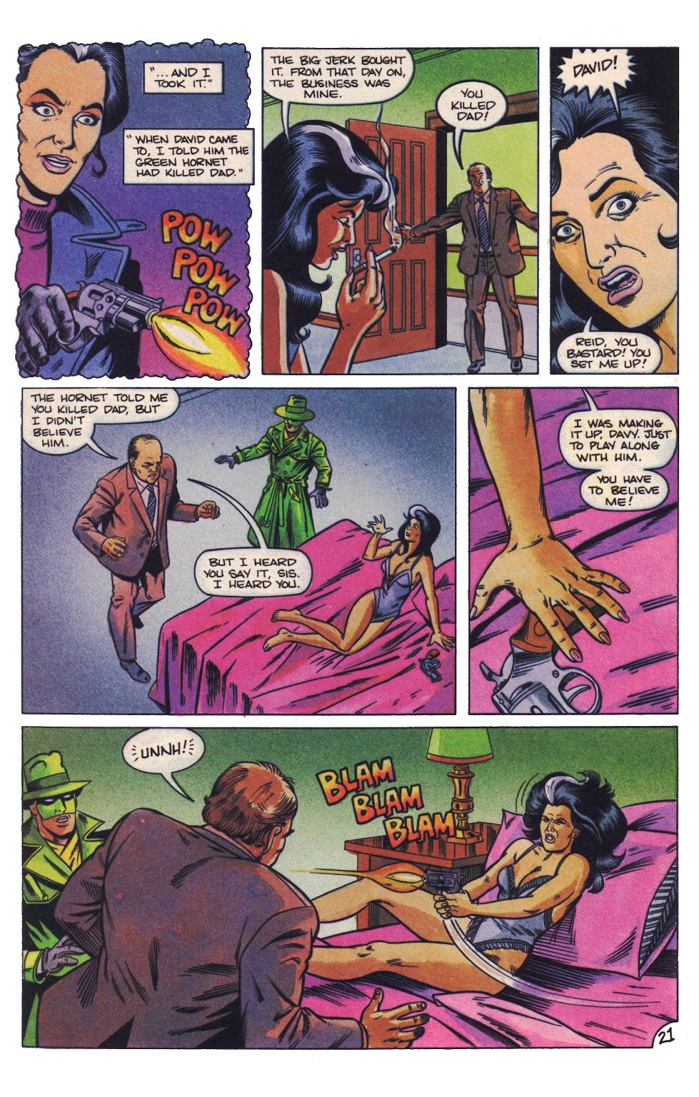 The Green Hornet (1989) issue 7 - Page 22