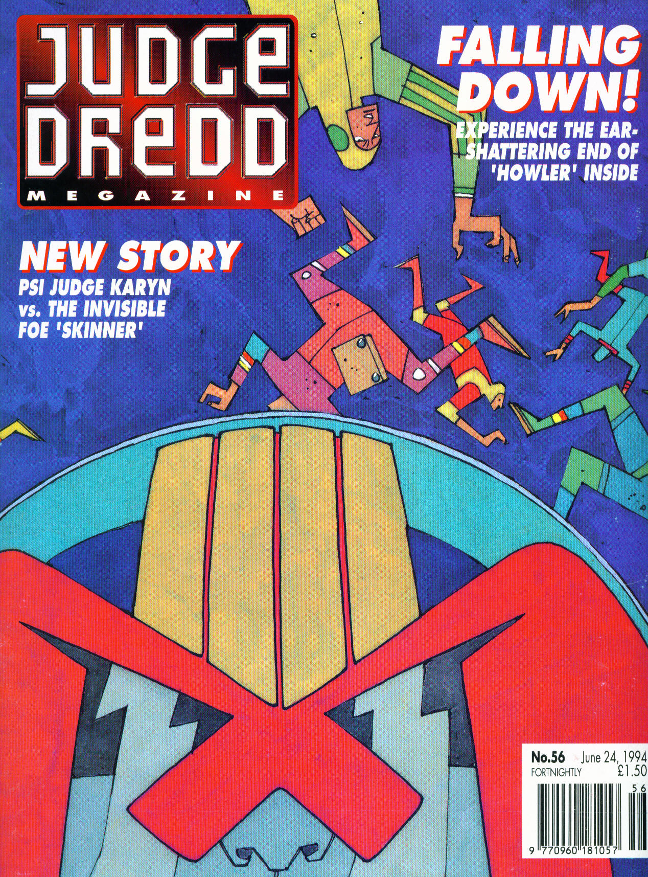 Read online Judge Dredd: The Megazine (vol. 2) comic -  Issue #56 - 1