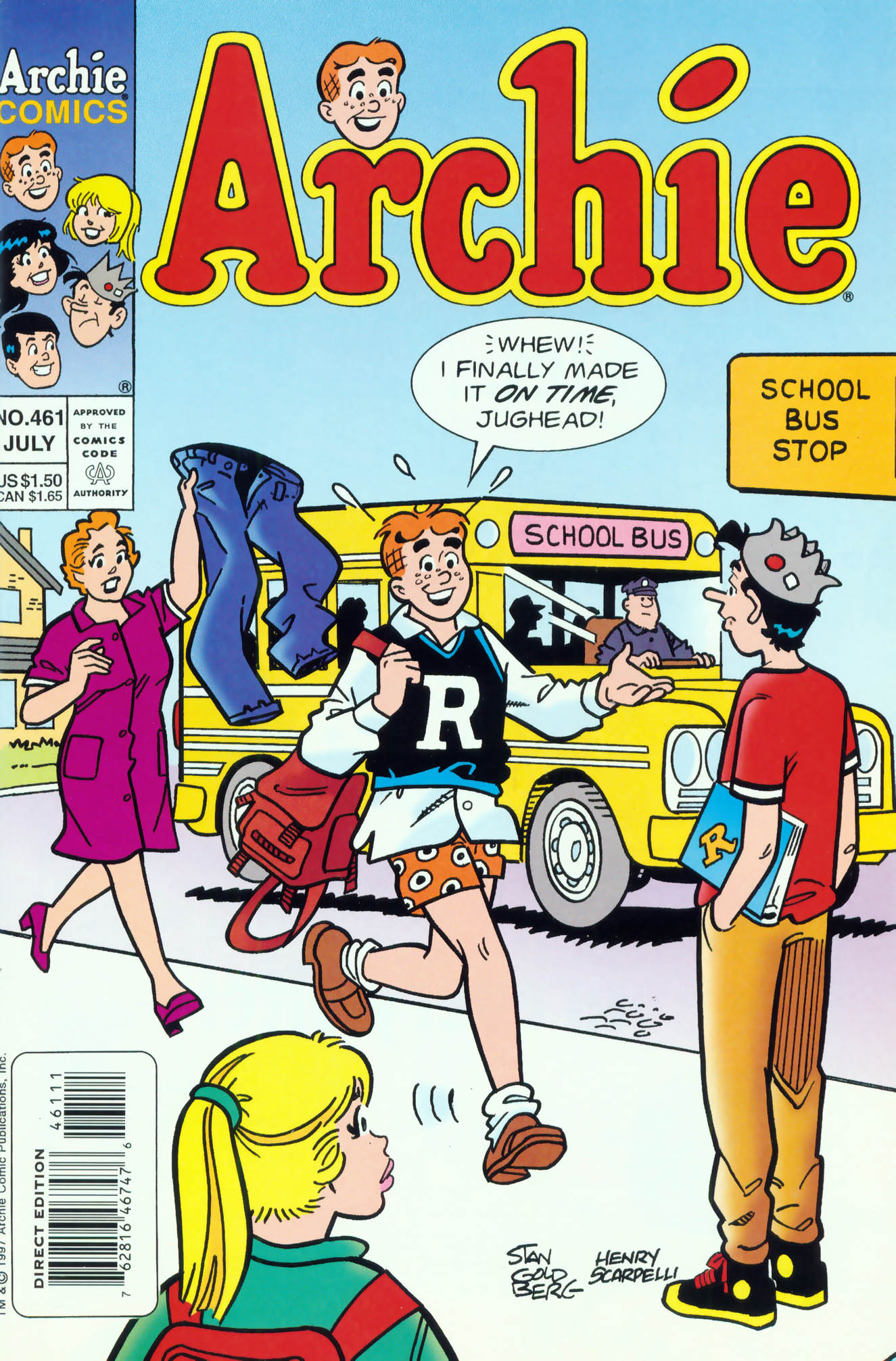 Read online Archie (1960) comic -  Issue #461 - 1