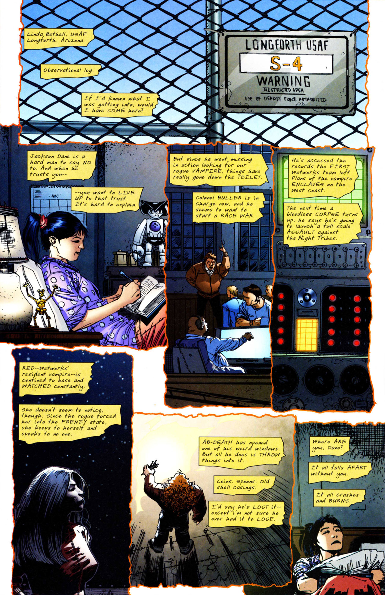 Read online Wetworks (2006) comic -  Issue #6 - 2