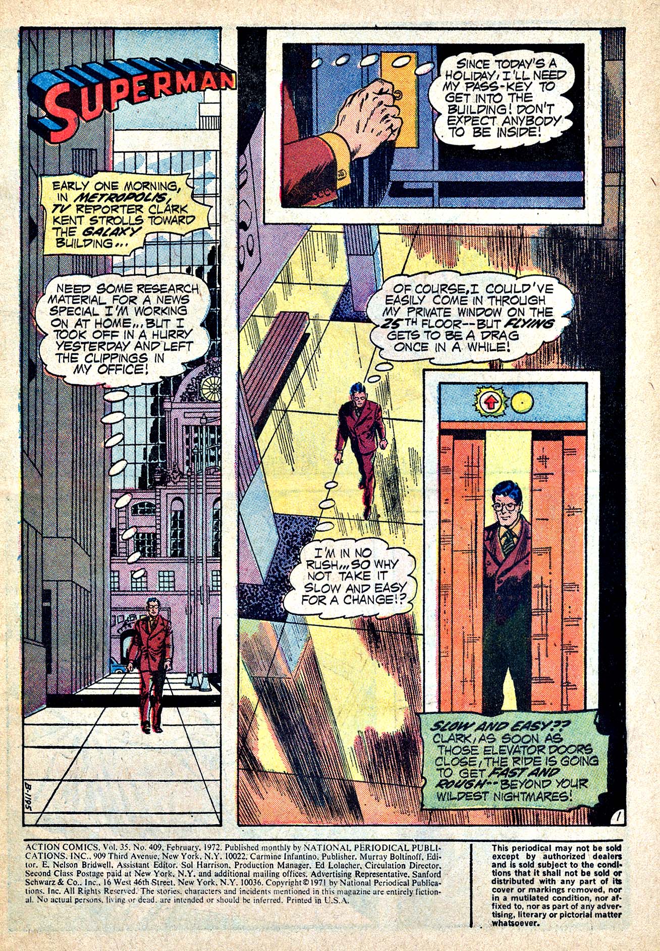 Read online Action Comics (1938) comic -  Issue #409 - 3