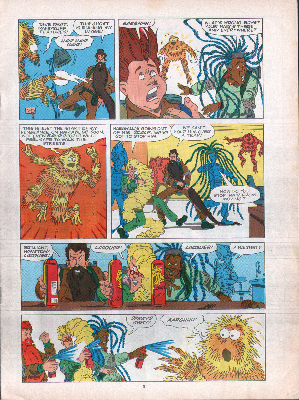 Read online The Real Ghostbusters comic -  Issue #45 - 5