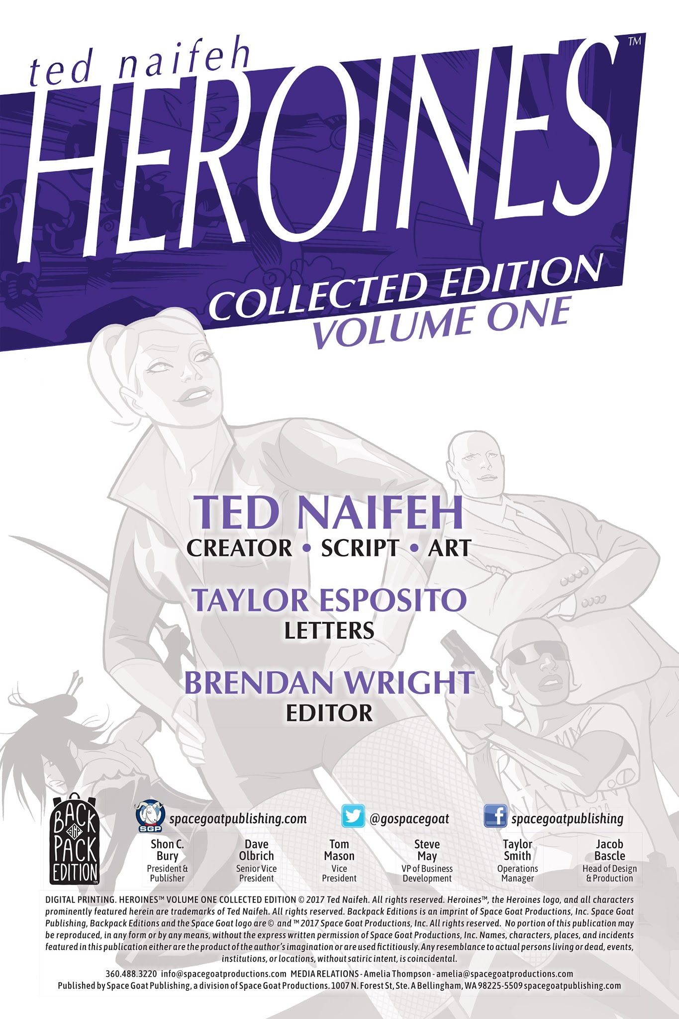 Read online Heroines comic -  Issue # TPB - 2