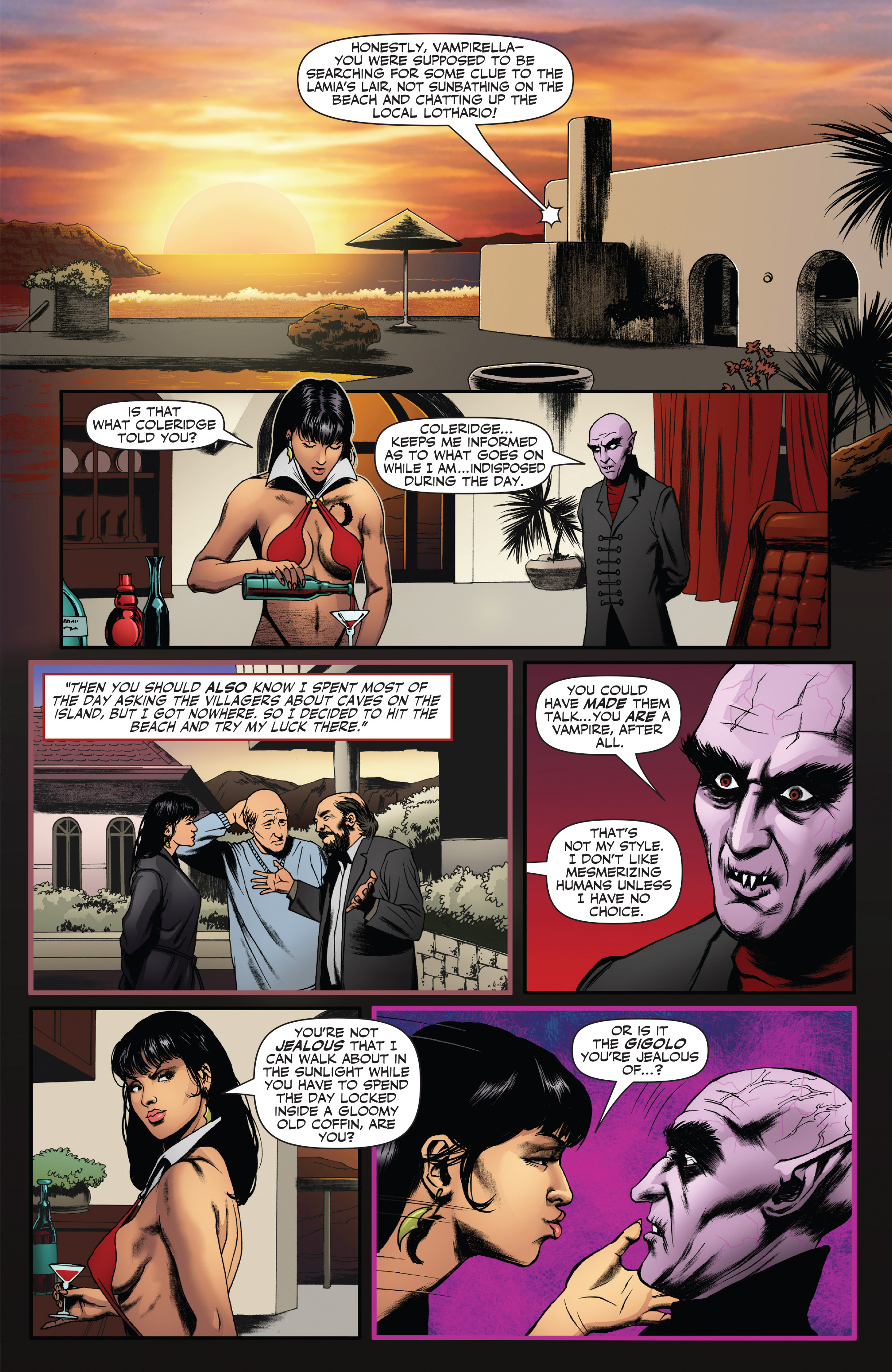 Read online Vampirella (2014) comic -  Issue #4 - 10