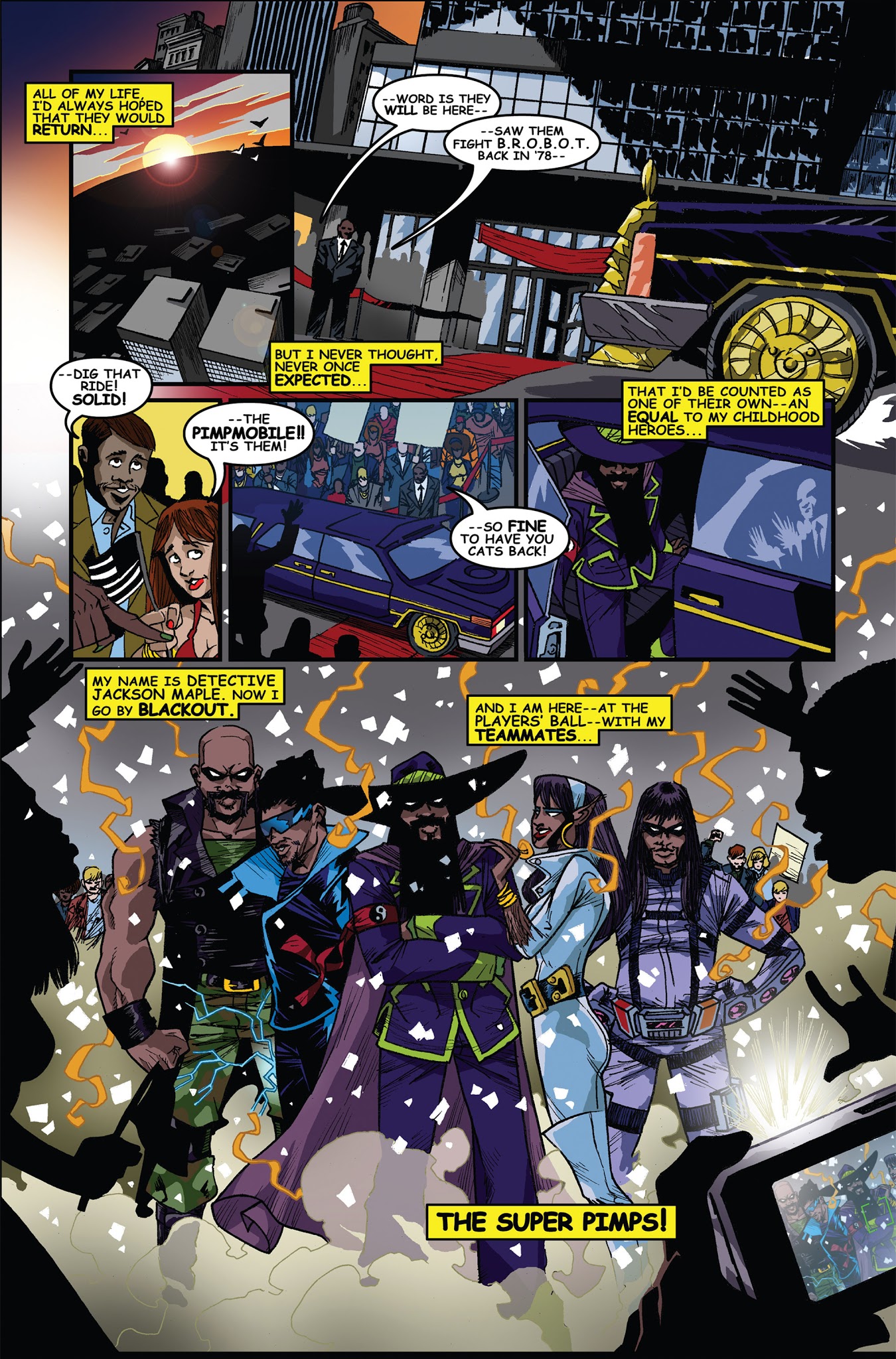 Read online Return of the Super Pimps comic -  Issue #6 - 5