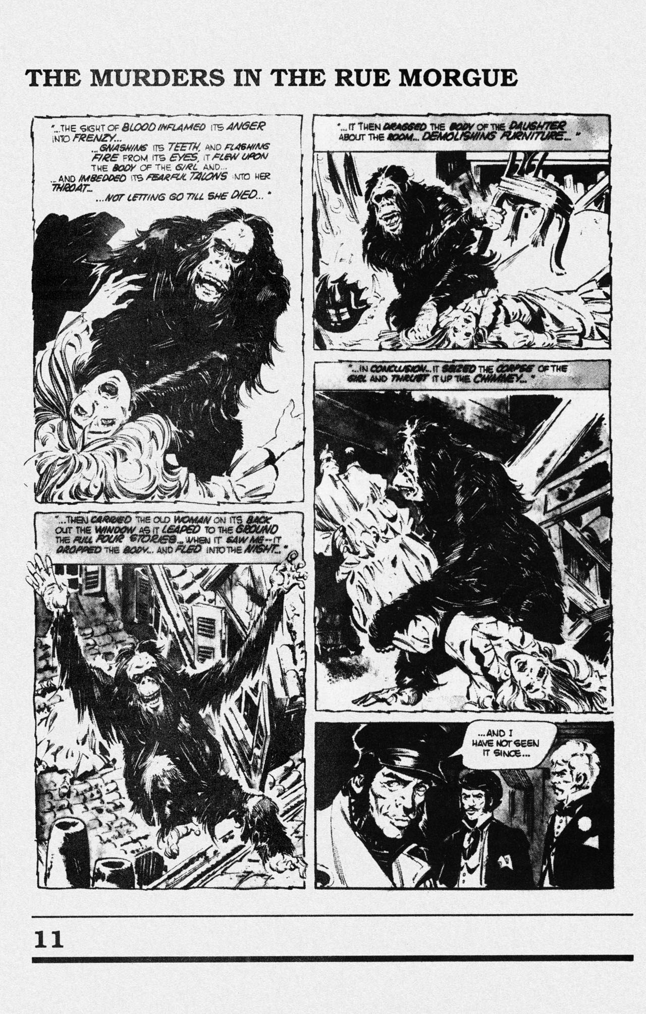 Read online Edgar Allan Poe: The Murders in the Rue Morgue and Other Stories comic -  Issue # Full - 29
