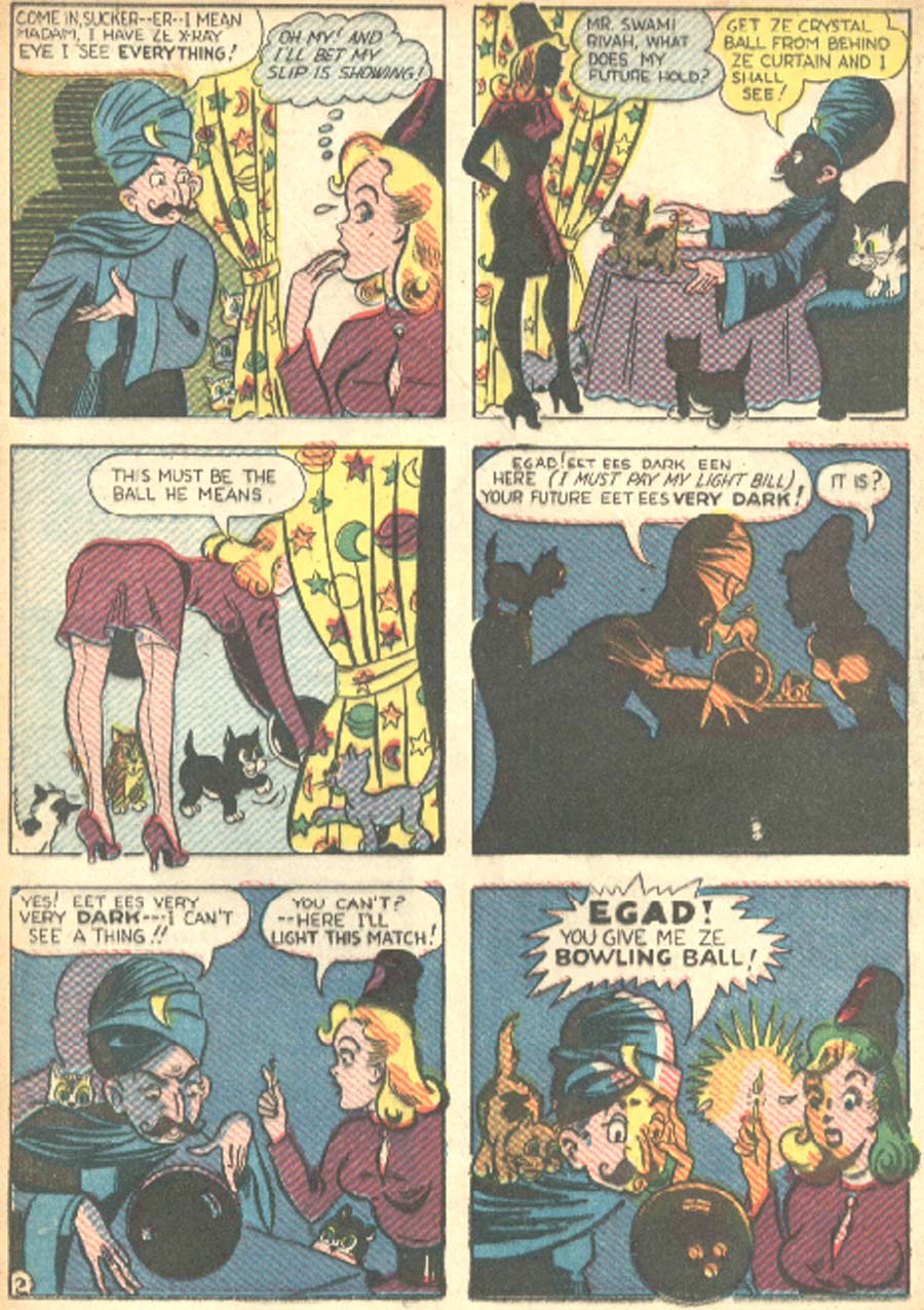 Read online Pep Comics comic -  Issue #58 - 25