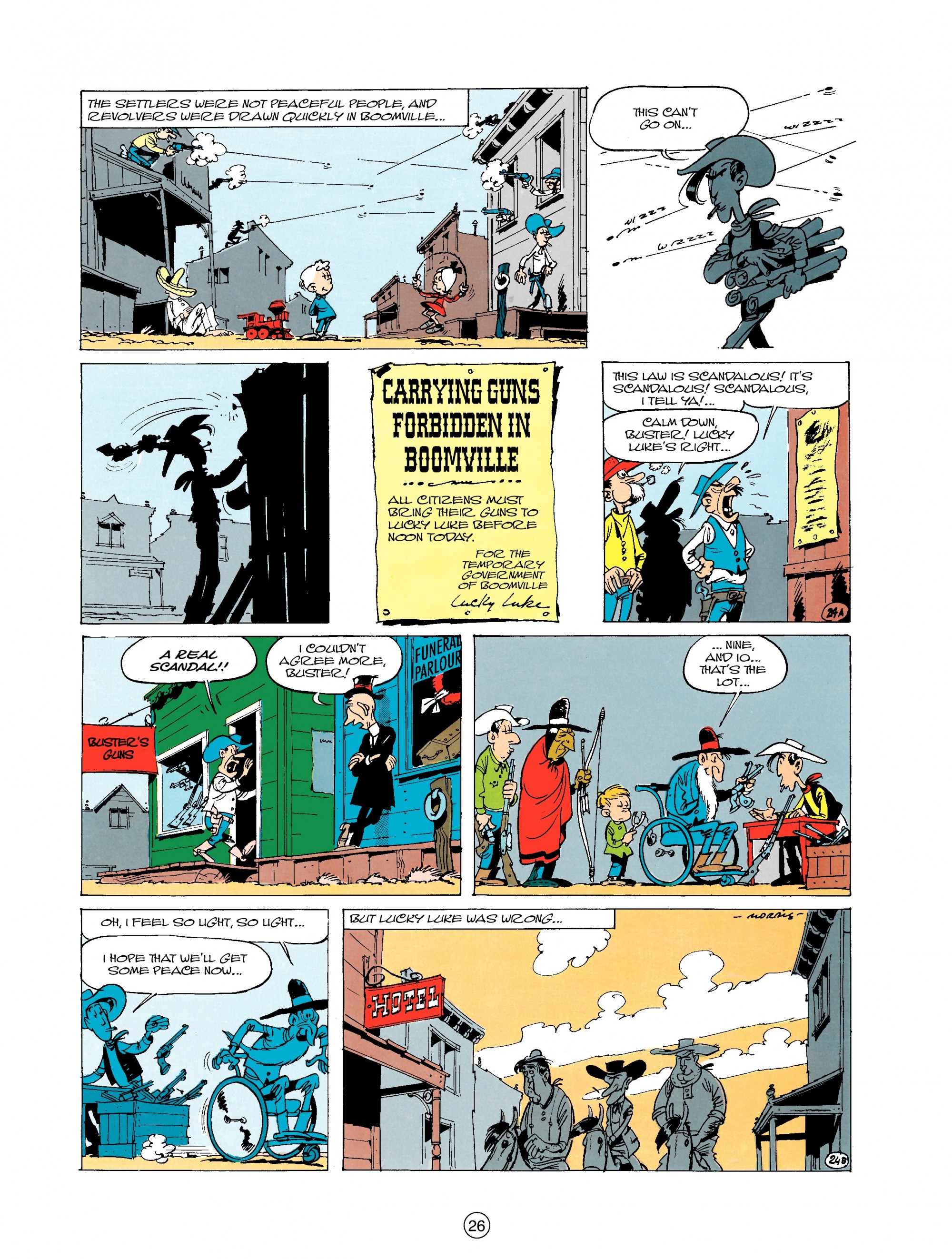 Read online A Lucky Luke Adventure comic -  Issue #20 - 26