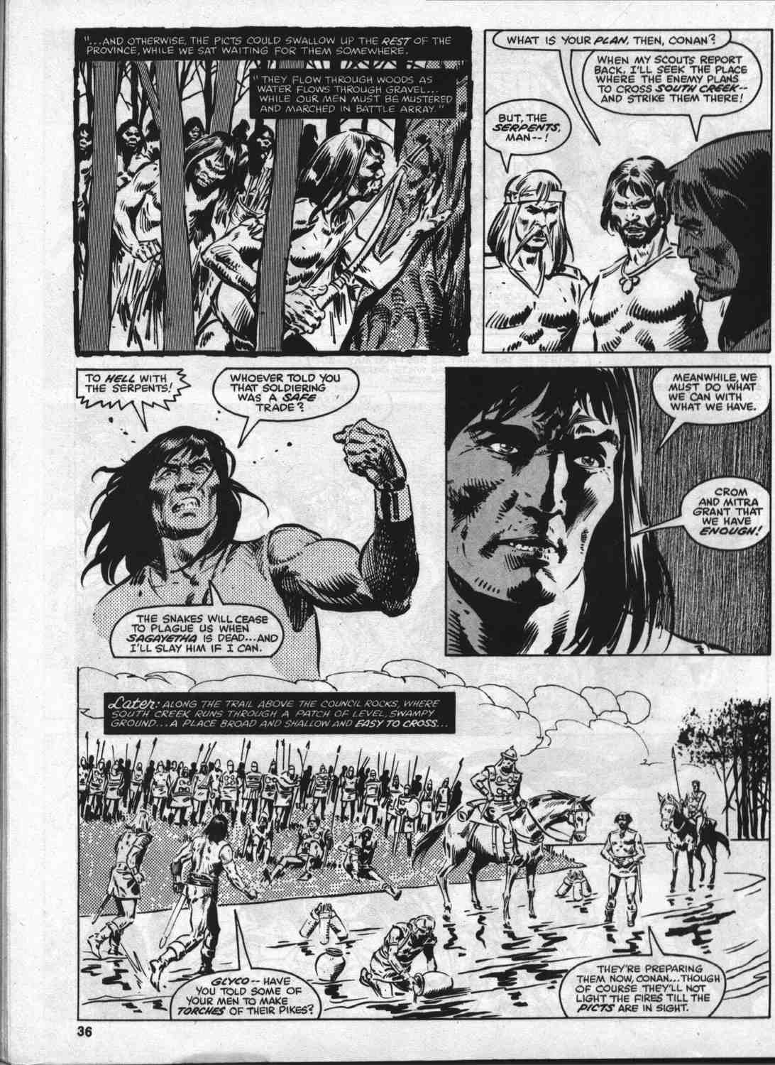 Read online The Savage Sword Of Conan comic -  Issue #46 - 35