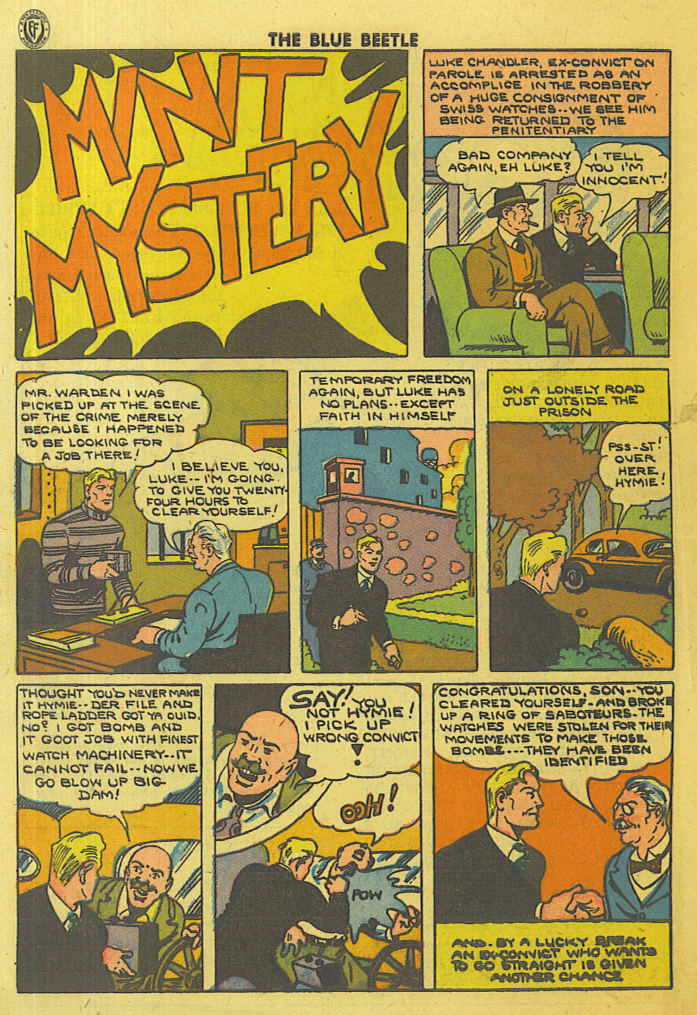 Read online The Blue Beetle comic -  Issue #35 - 43