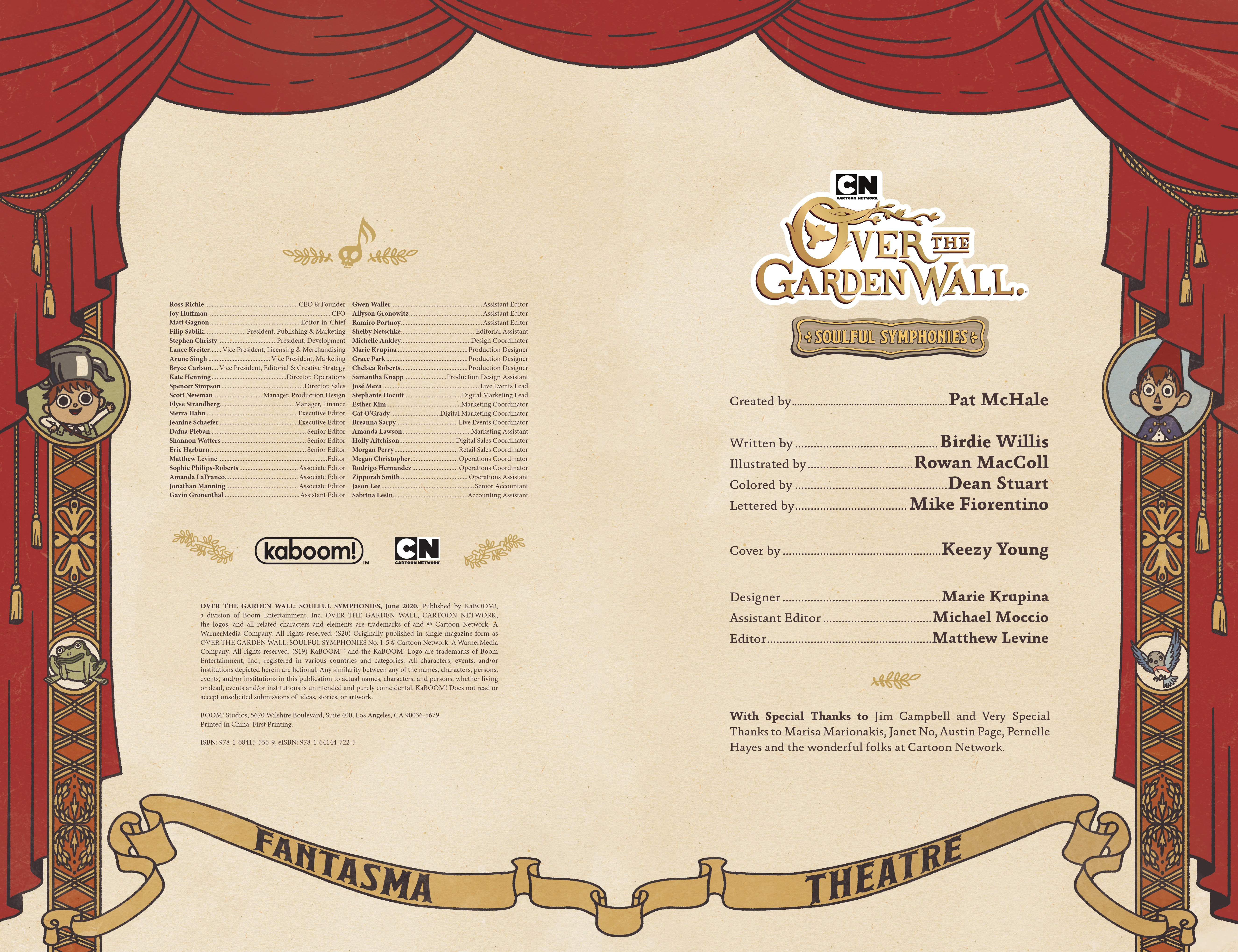 Read online Over the Garden Wall: Soulful Symphonies comic -  Issue # TPB - 3