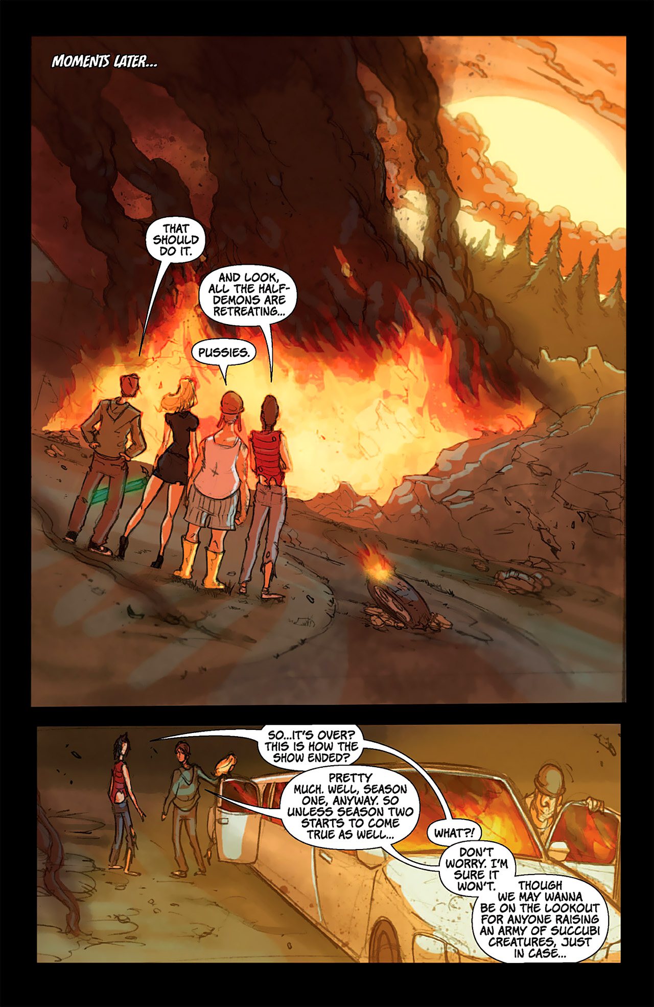 Read online Cindy the Demon Hunter comic -  Issue # TPB - 96