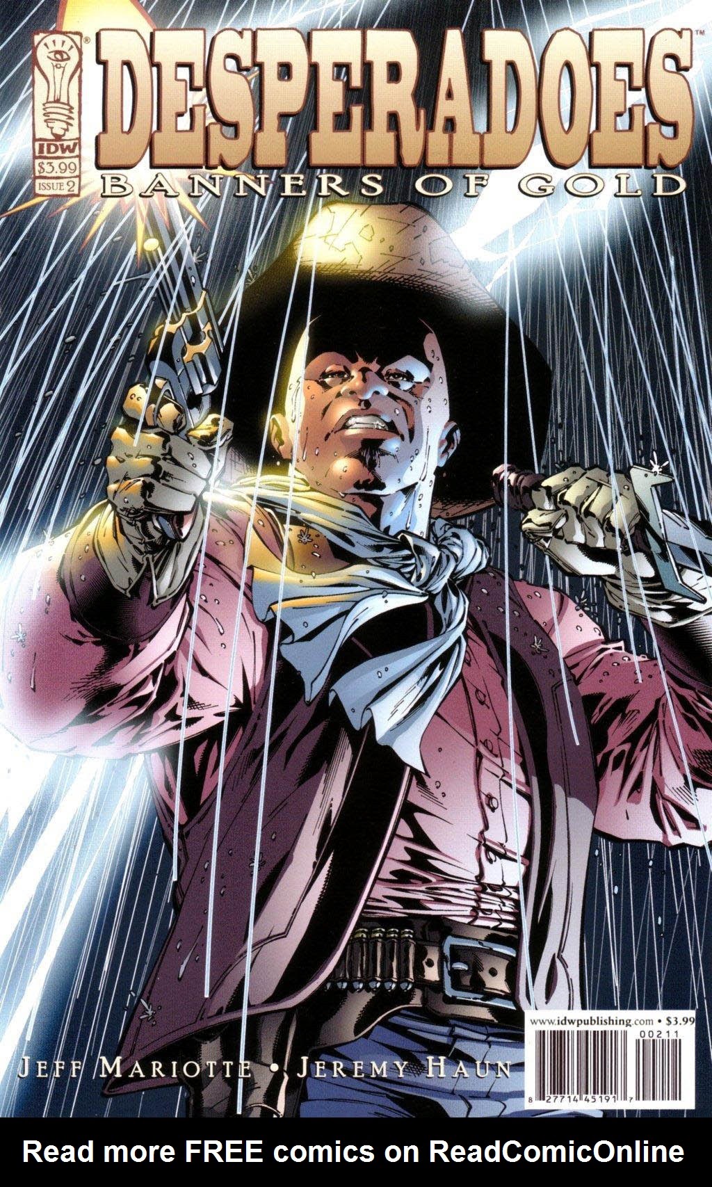 Read online Desperadoes: Banners of Gold comic -  Issue #2 - 1