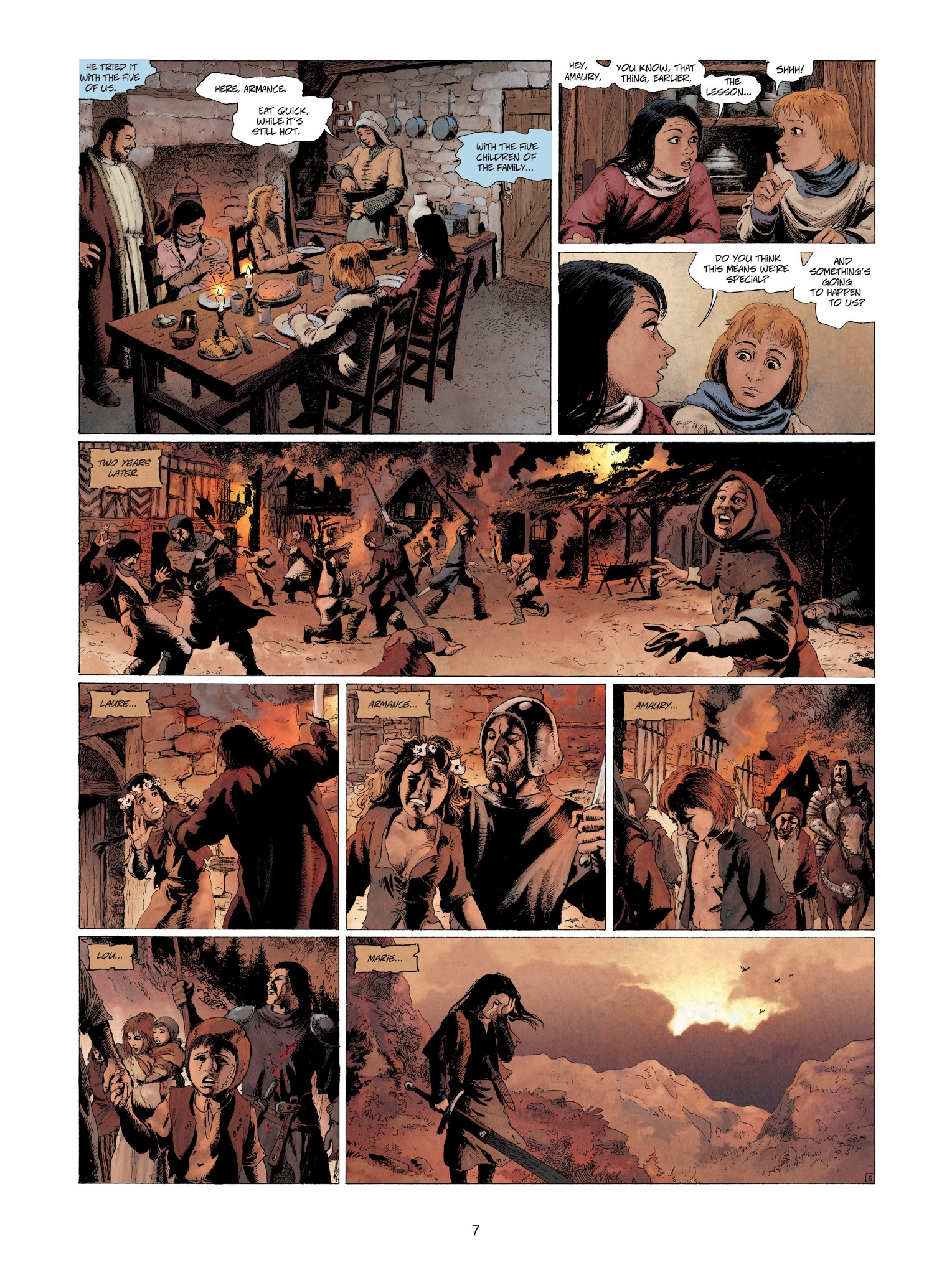 Read online Marie of the Dragons comic -  Issue #3 - 7