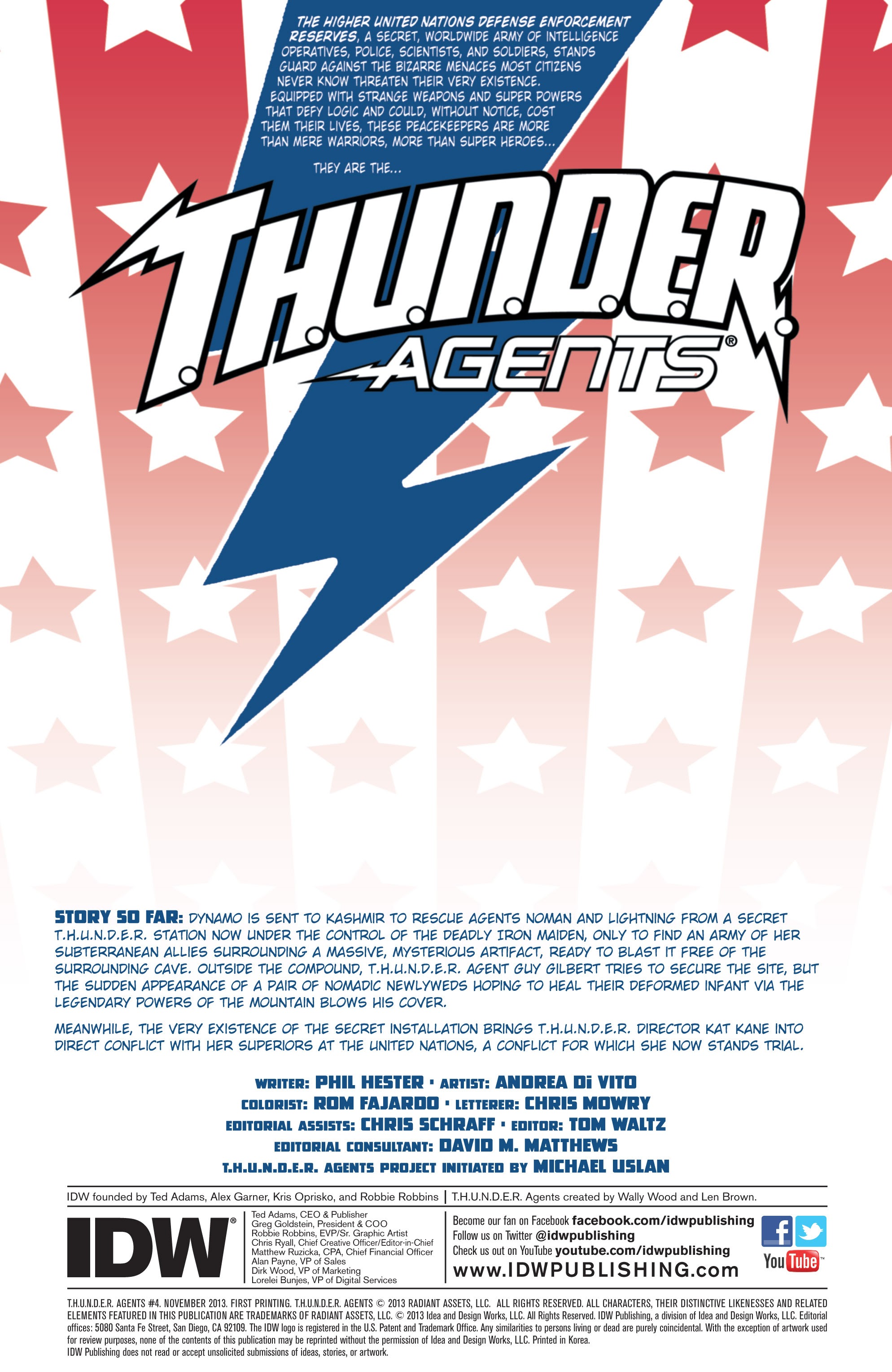 Read online T.H.U.N.D.E.R. Agents (2013) comic -  Issue #4 - 2