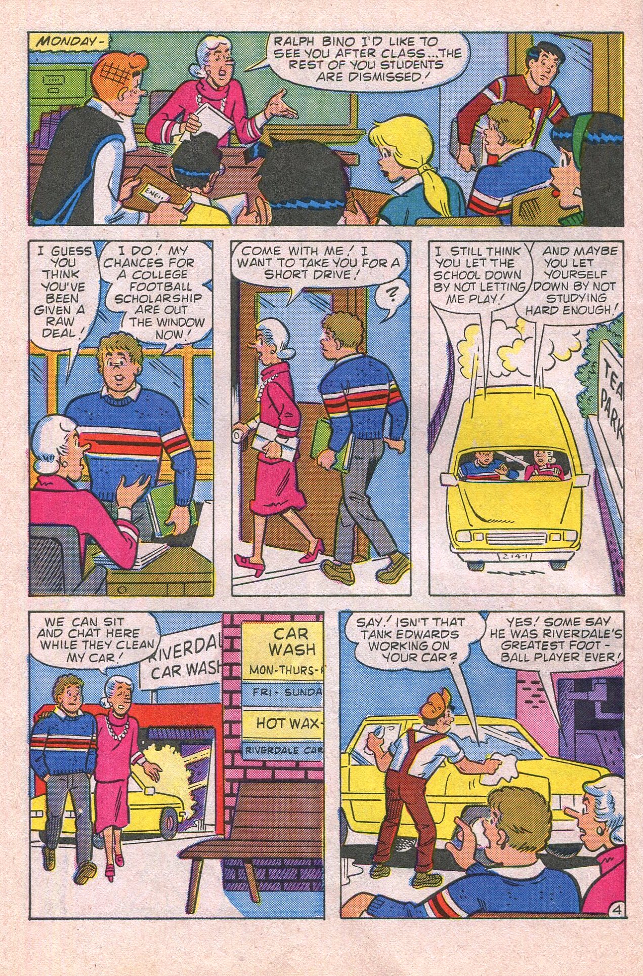 Read online Archie at Riverdale High (1972) comic -  Issue #112 - 6
