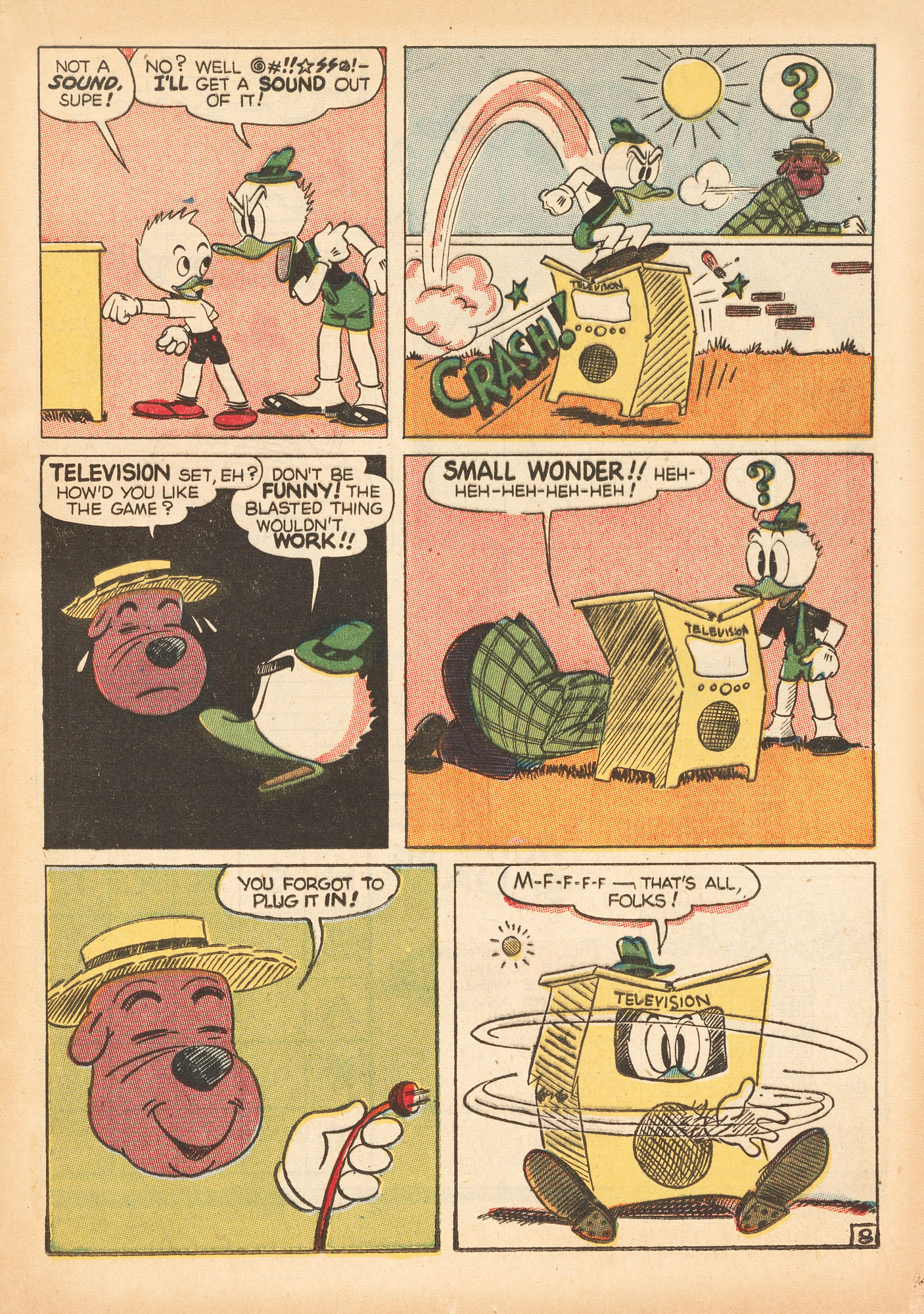 Read online Super Duck Comics comic -  Issue #15 - 19