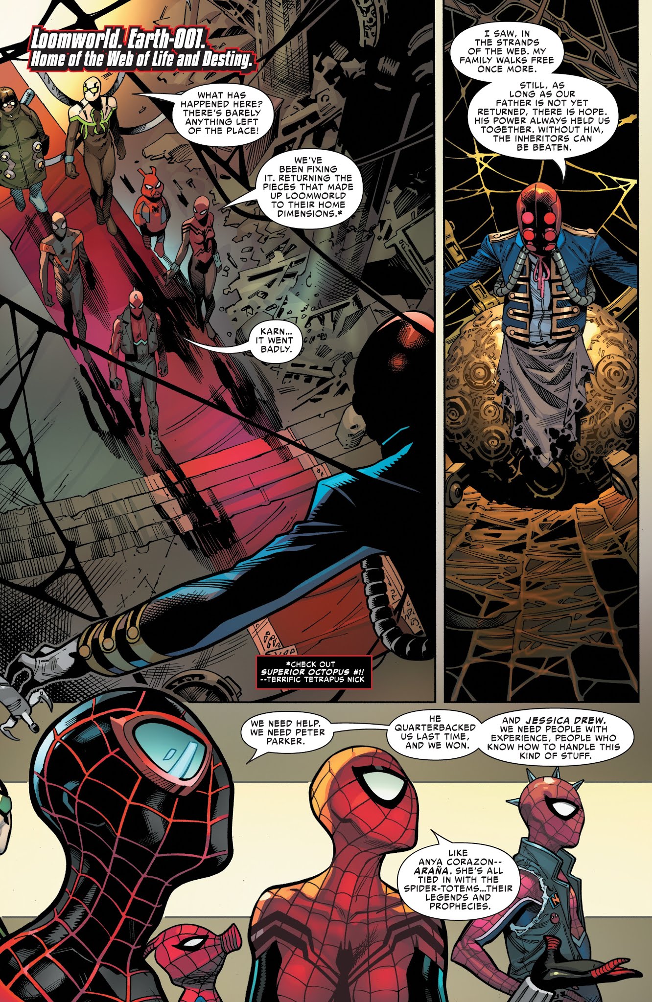 Read online Spider-Geddon comic -  Issue #2 - 13