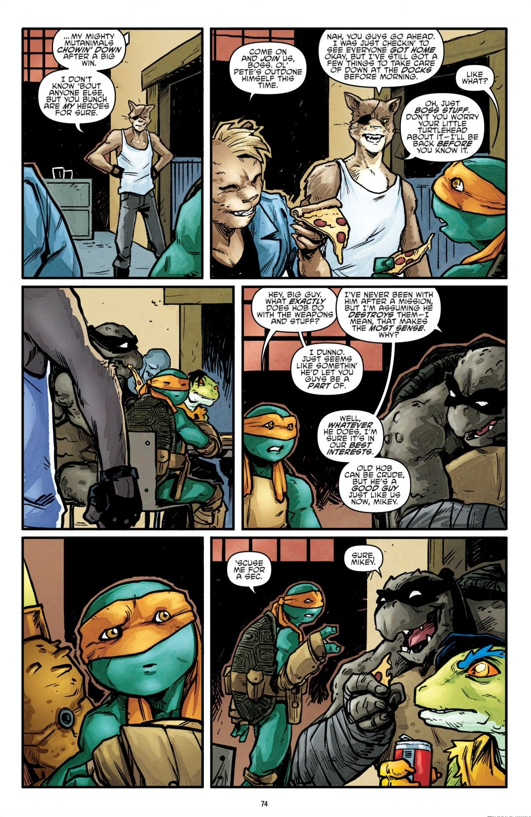 Read online Teenage Mutant Ninja Turtles: The IDW Collection comic -  Issue # TPB 7 (Part 1) - 73