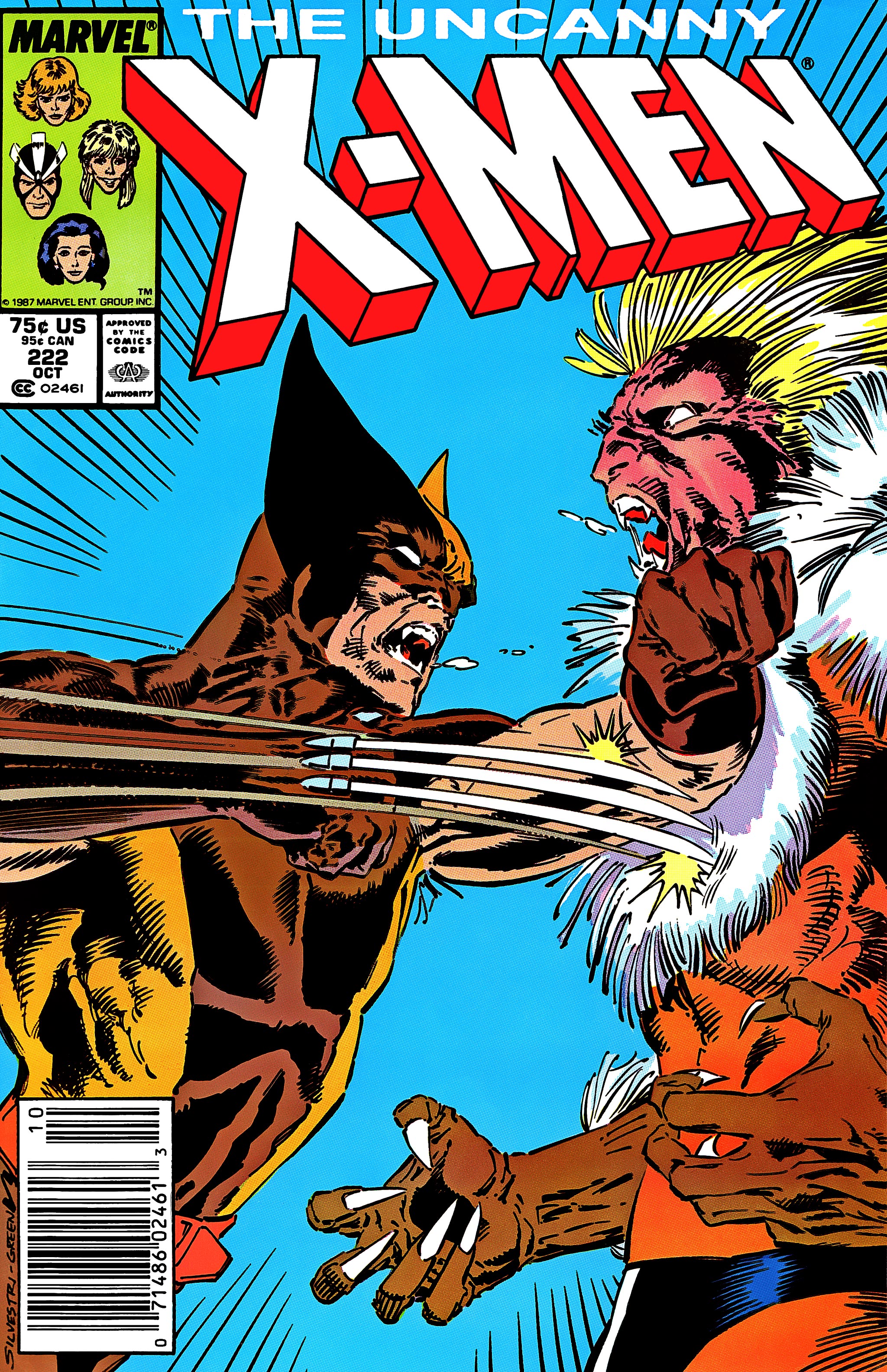Read online Uncanny X-Men (1963) comic -  Issue #222 - 1