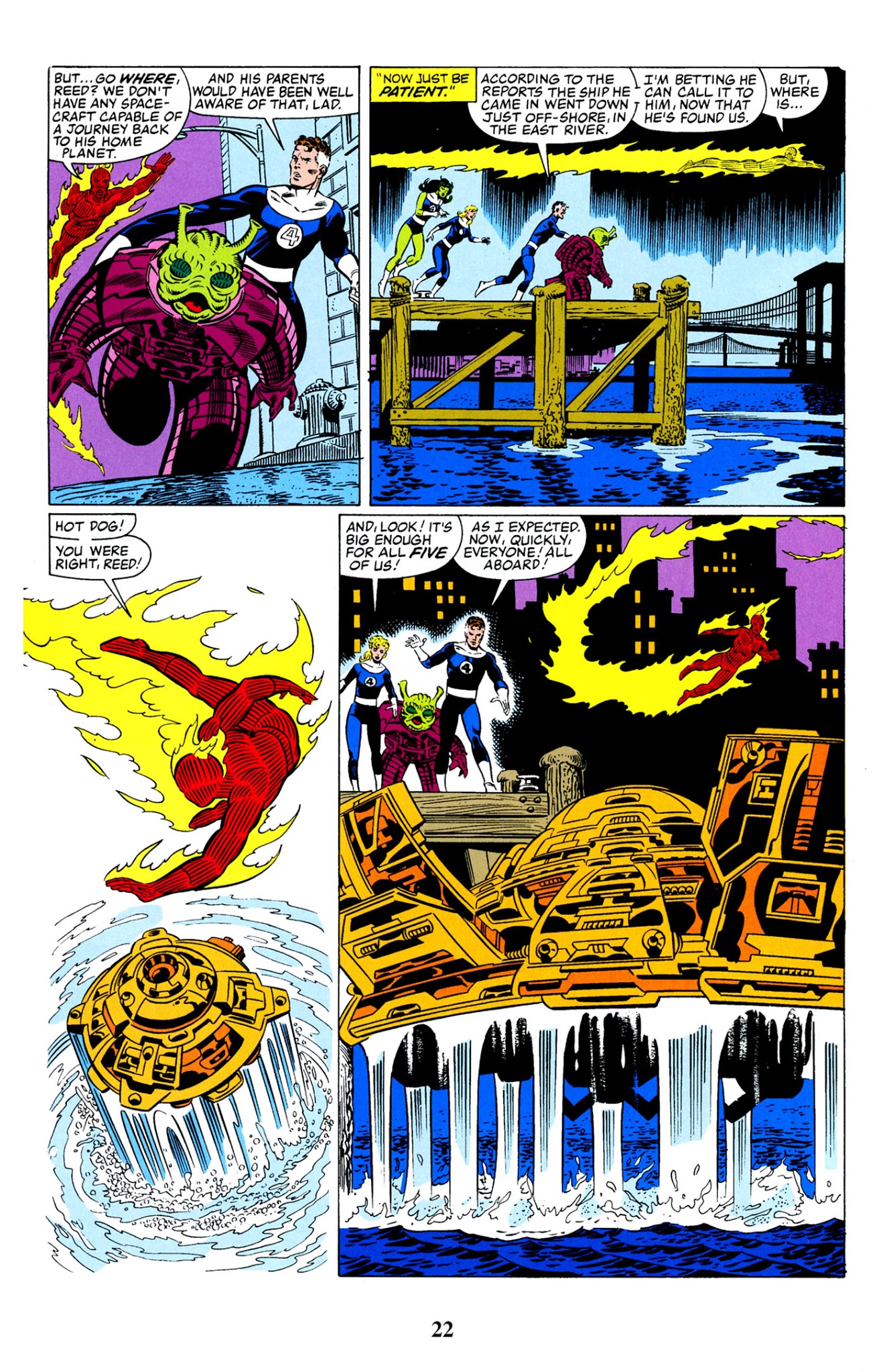 Read online Fantastic Four Visionaries: John Byrne comic -  Issue # TPB 7 - 23