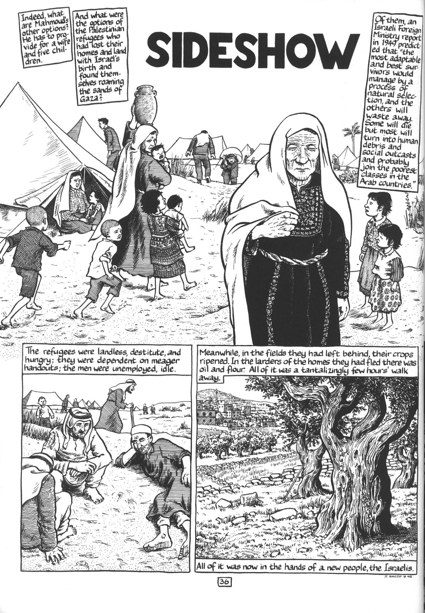 Read online Footnotes in Gaza comic -  Issue # TPB - 56
