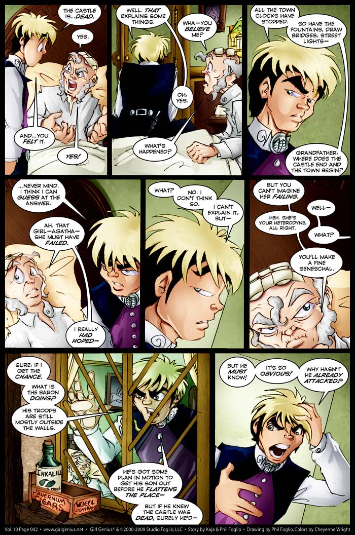 Read online Girl Genius (2002) comic -  Issue #10 - 3