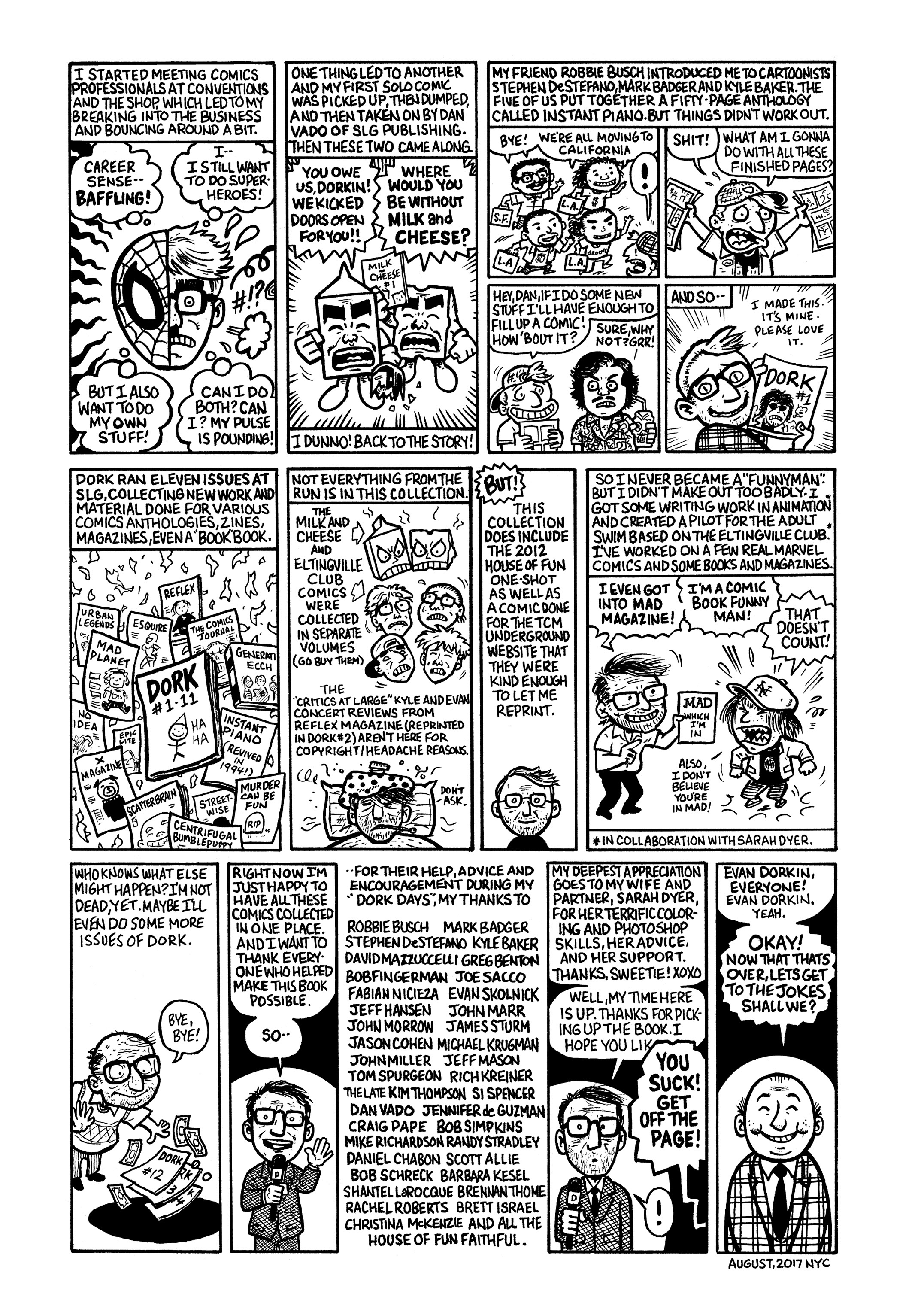 Read online Dork! comic -  Issue # TPB (Part 1) - 7