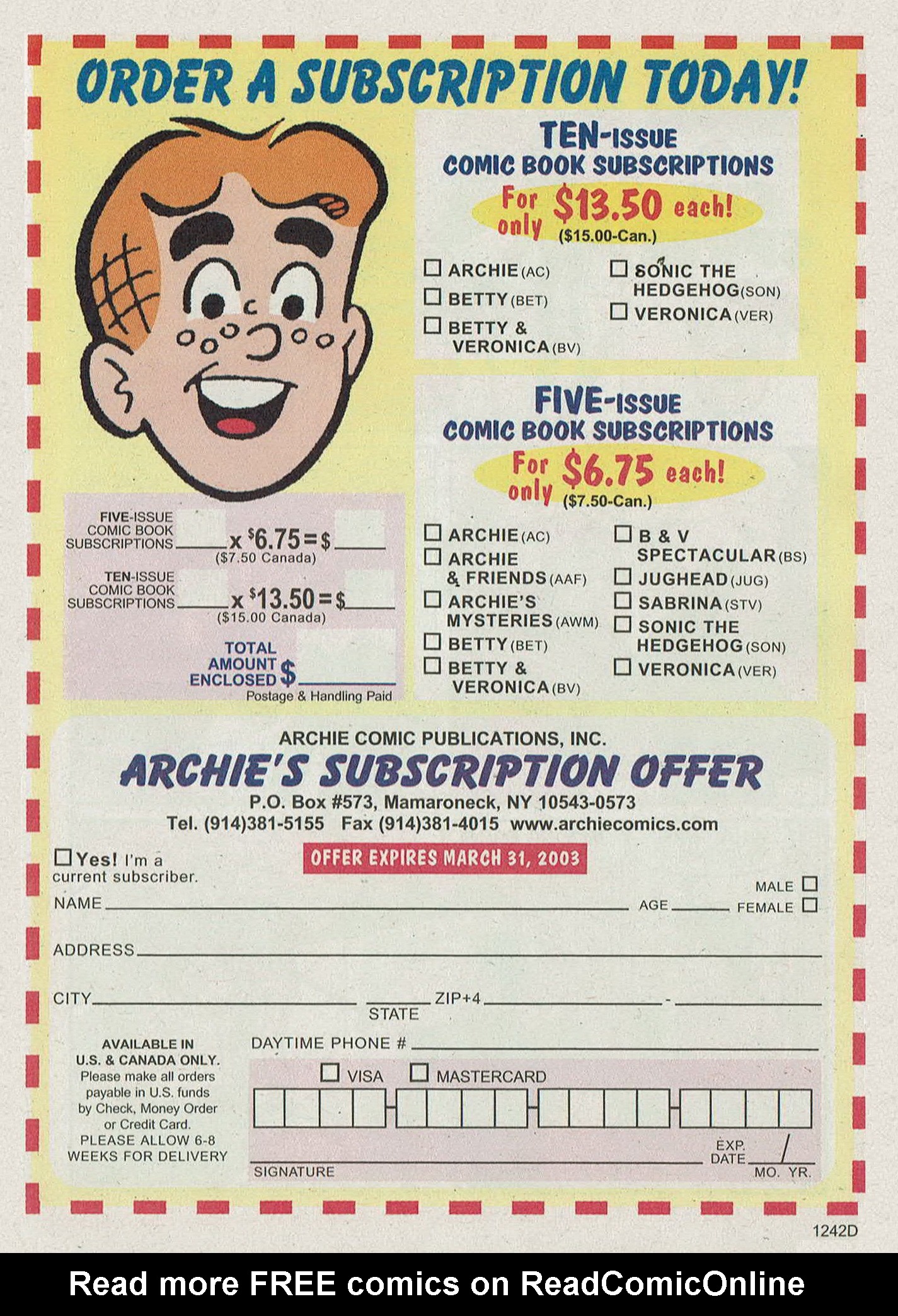 Read online Archie's Pals 'n' Gals Double Digest Magazine comic -  Issue #72 - 162