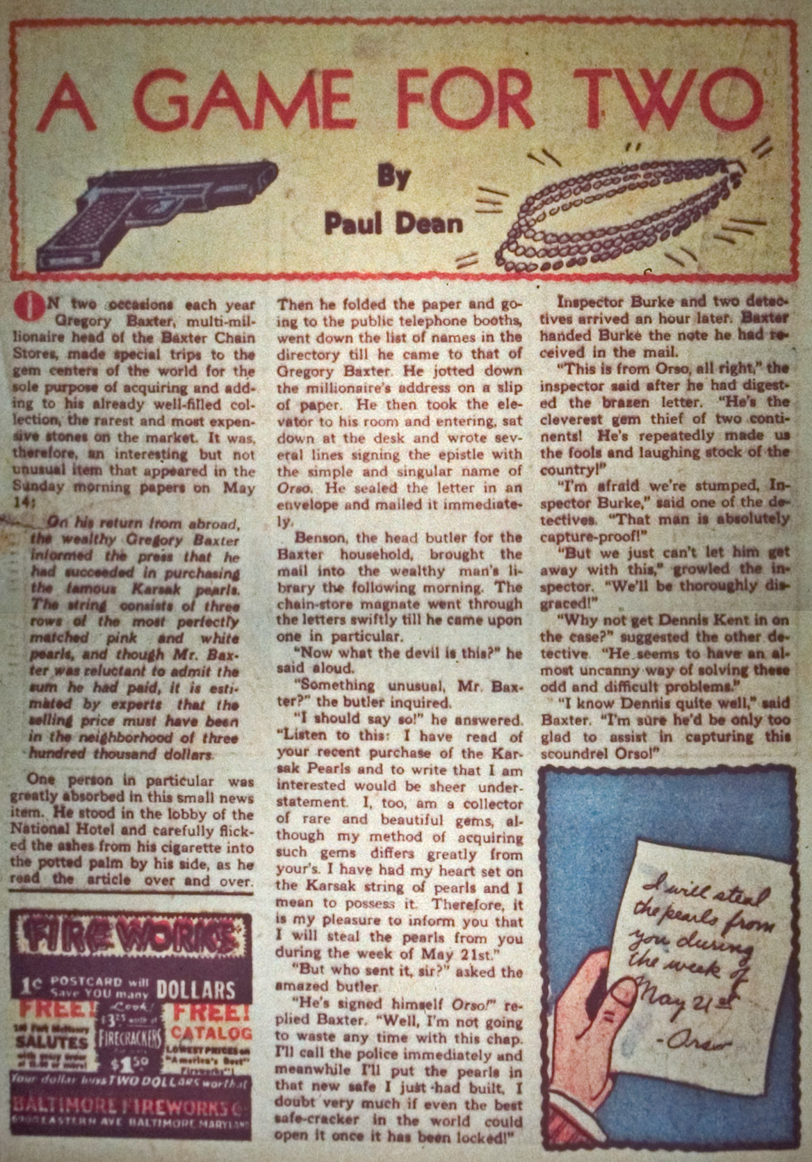 Read online Detective Comics (1937) comic -  Issue #29 - 34