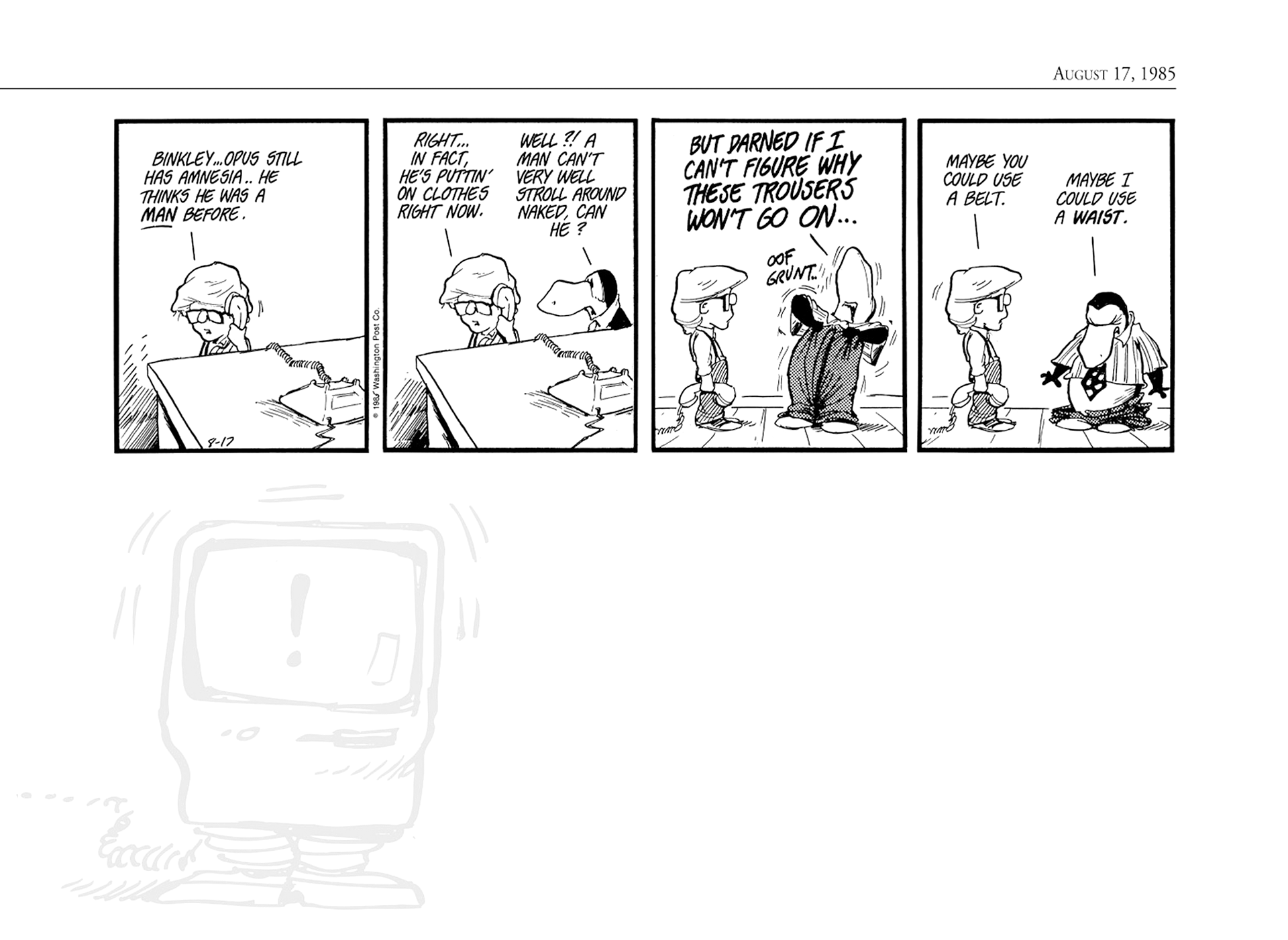 Read online The Bloom County Digital Library comic -  Issue # TPB 5 (Part 3) - 37