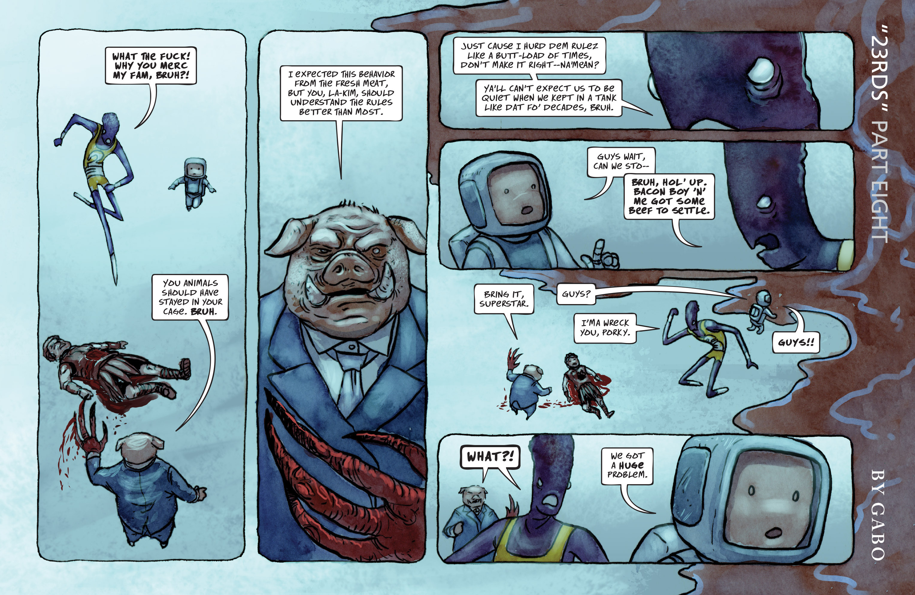 Read online Exodus: The Life After comic -  Issue #8 - 24