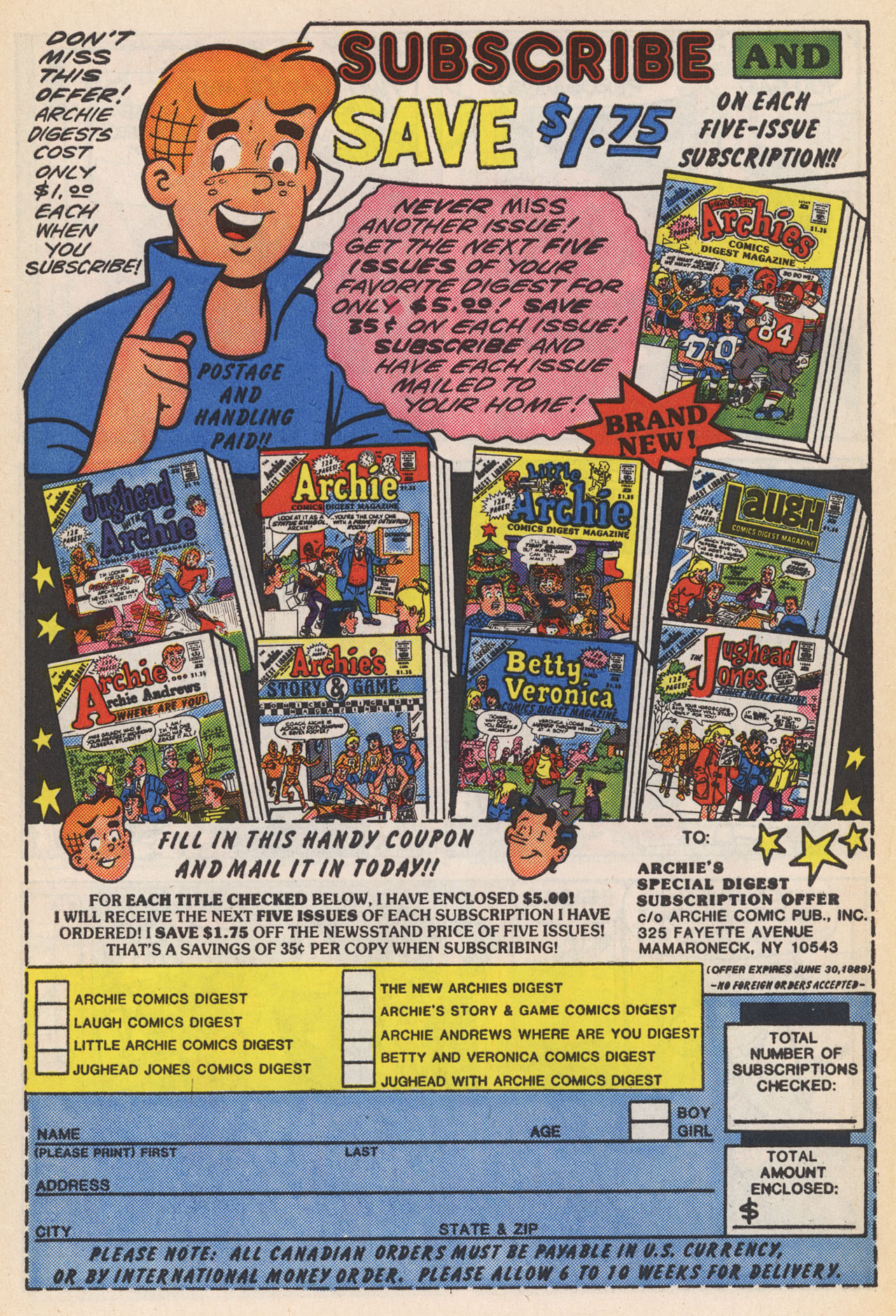 Read online Archie (1960) comic -  Issue #364 - 34